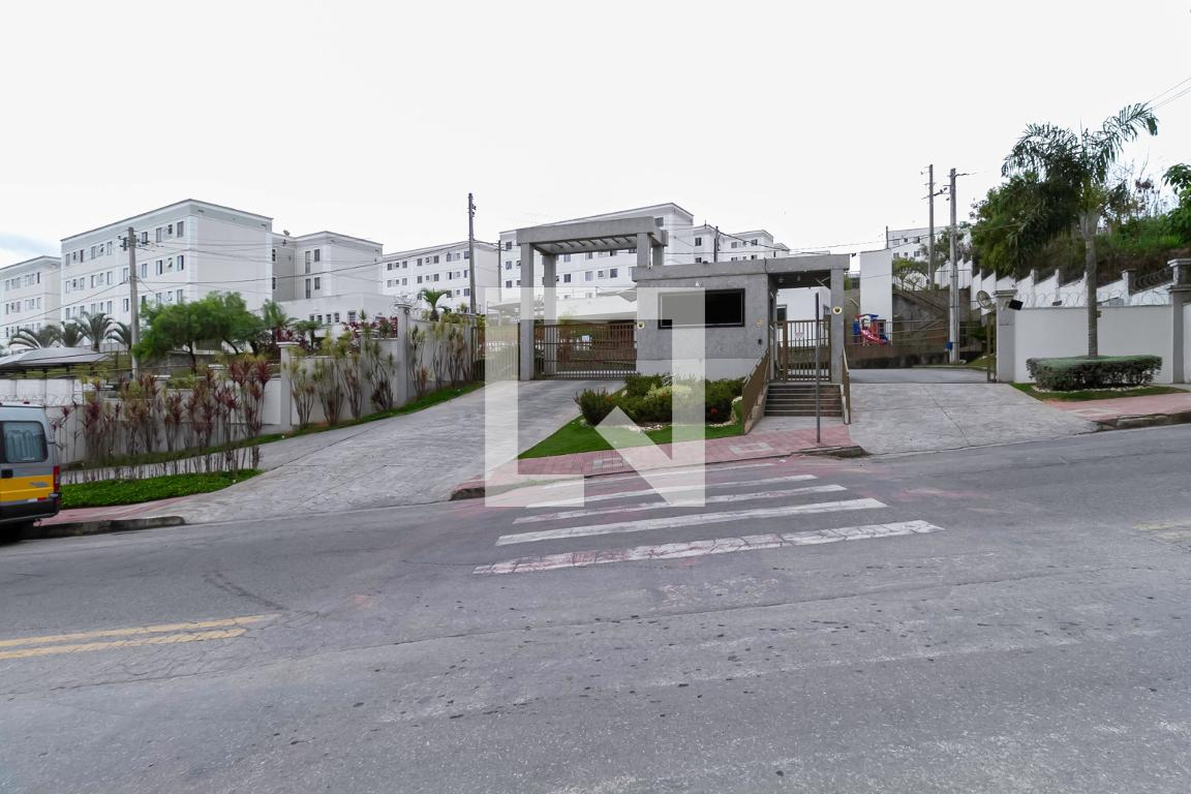 Fachada do condomínio Residencial Taurus