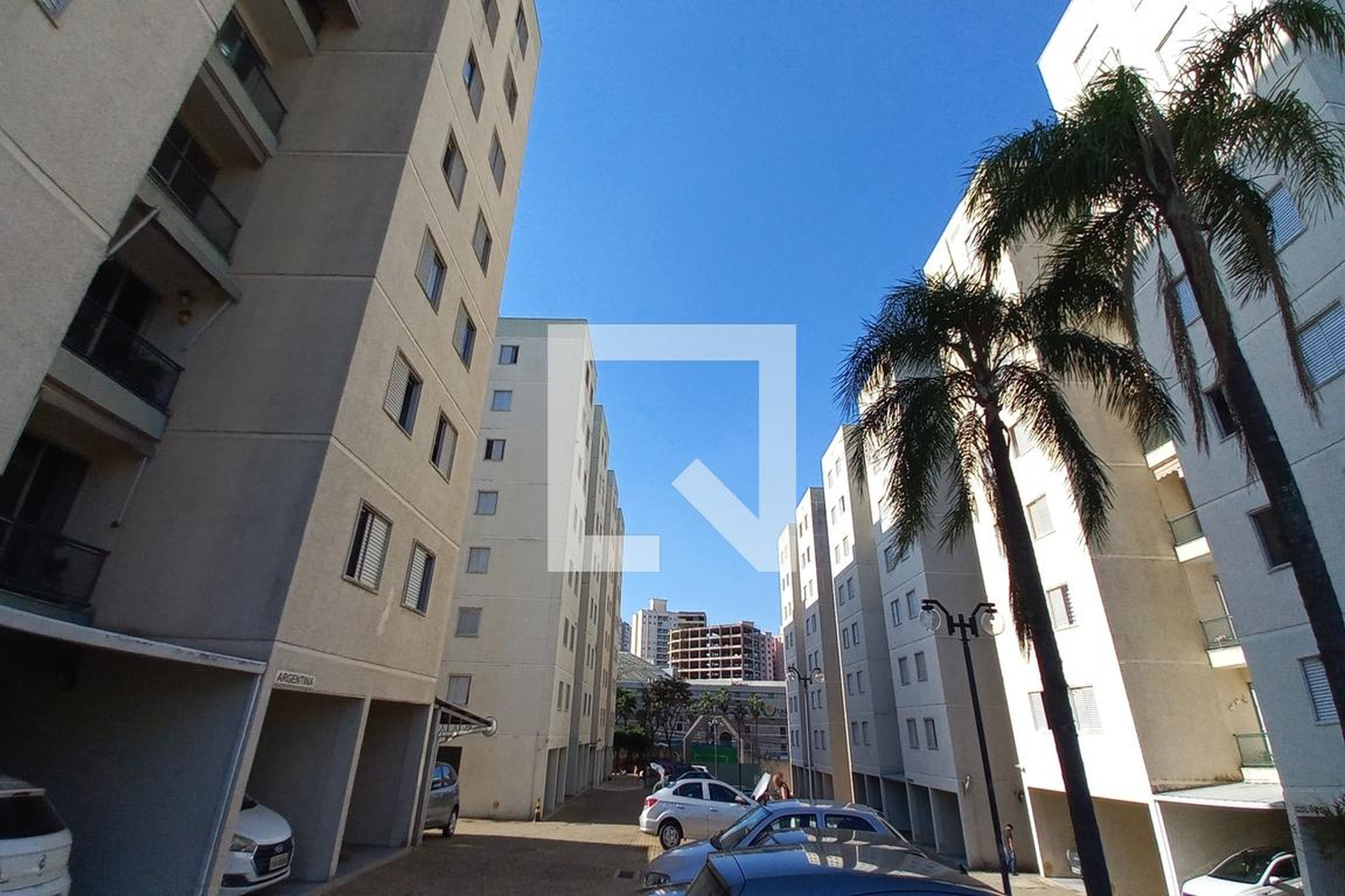 Fachada do Condomínio Condomínio JARDIM AMÉRICA