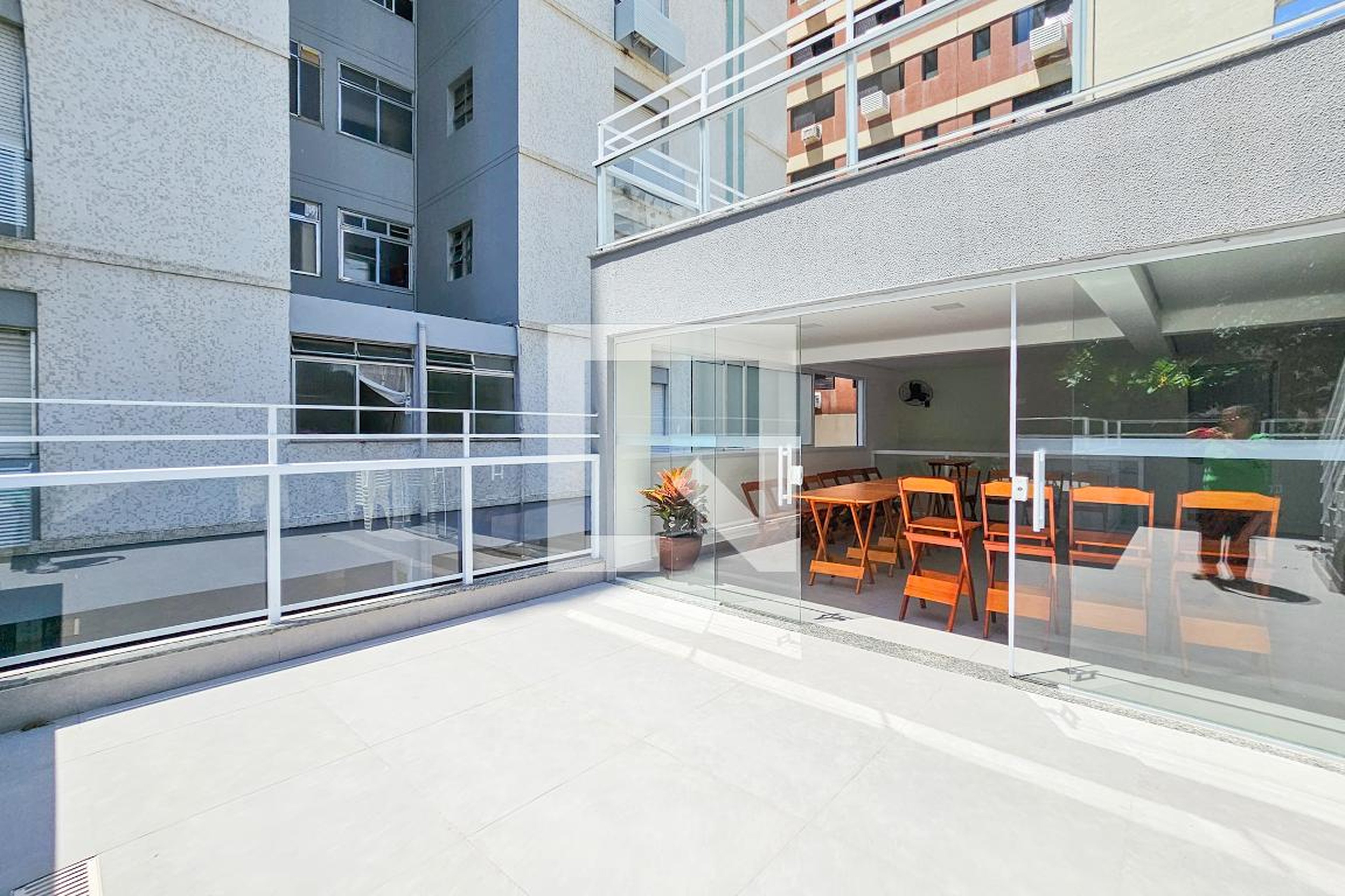 Área comum - Tendas