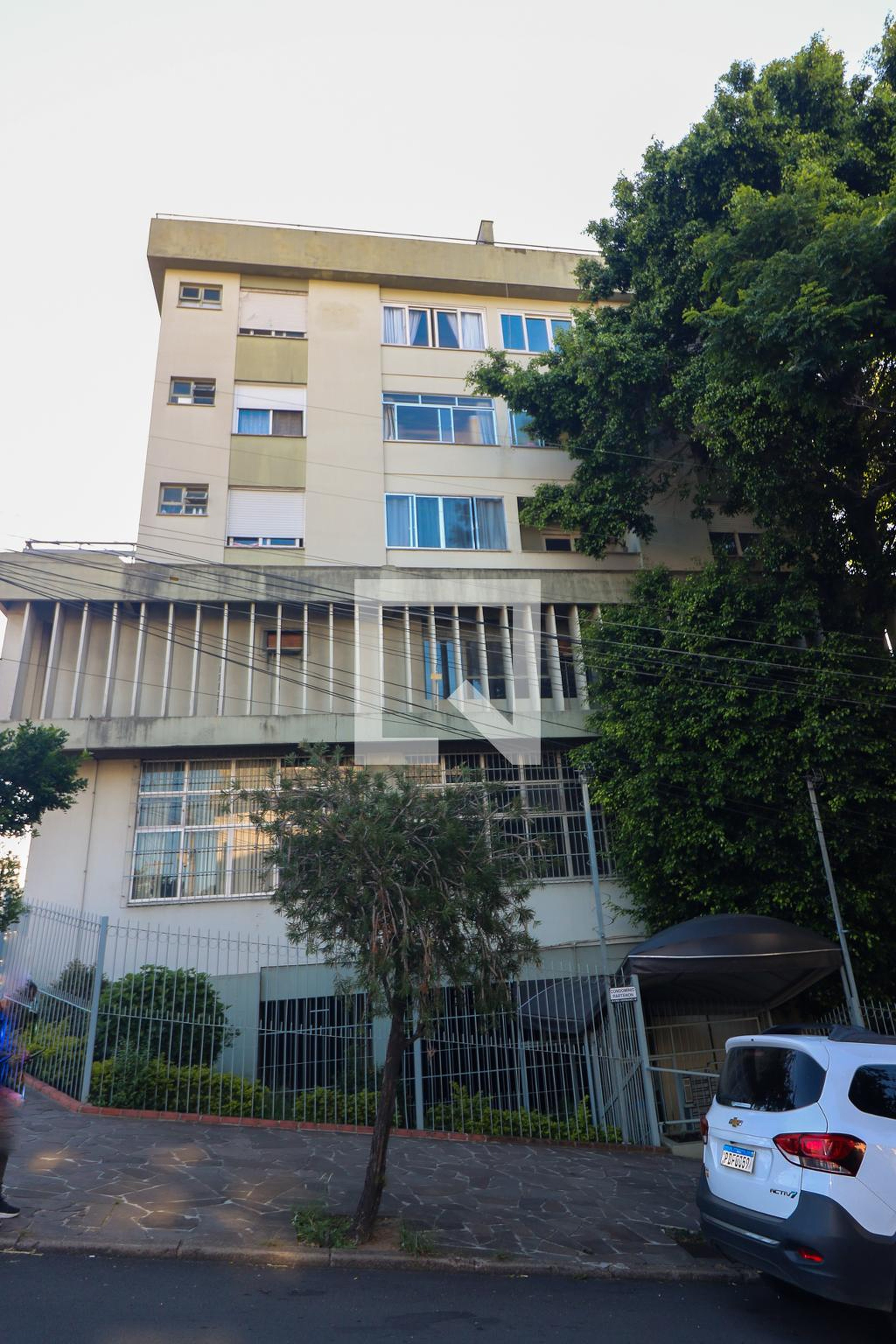 Fachada do Prédio Edifício Centro Comercial Partenon