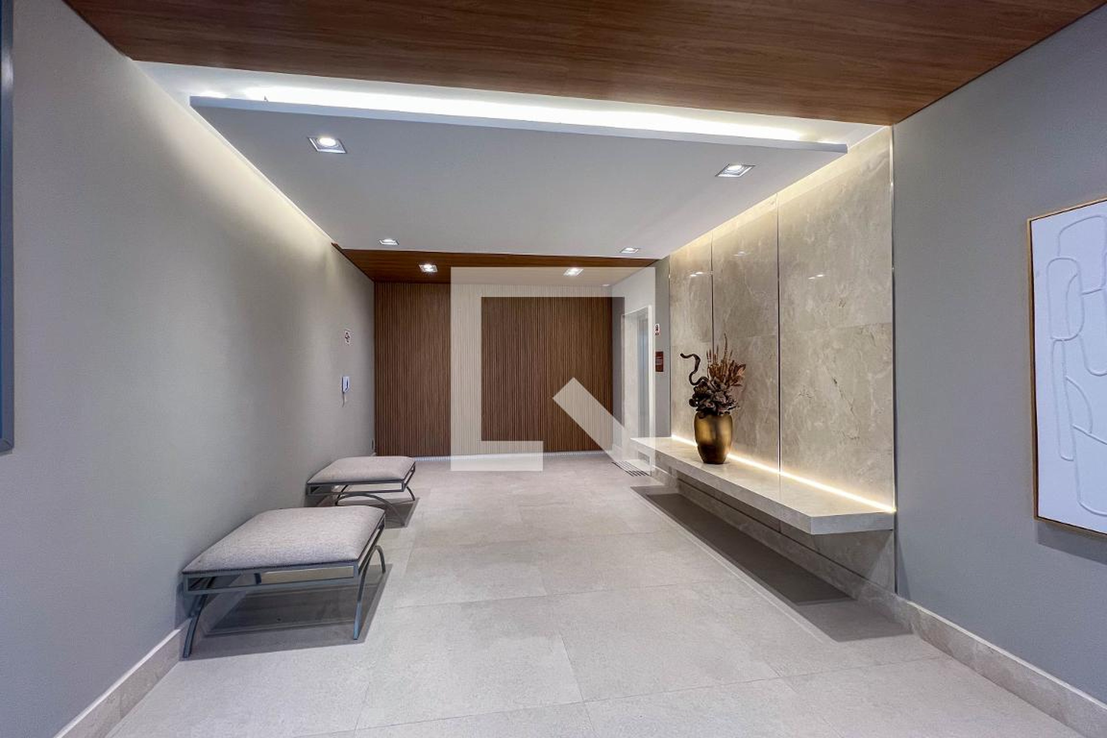 Hall de entrada - PATTEO KLABIN HELBOR GRAND HOME - RIYOJI