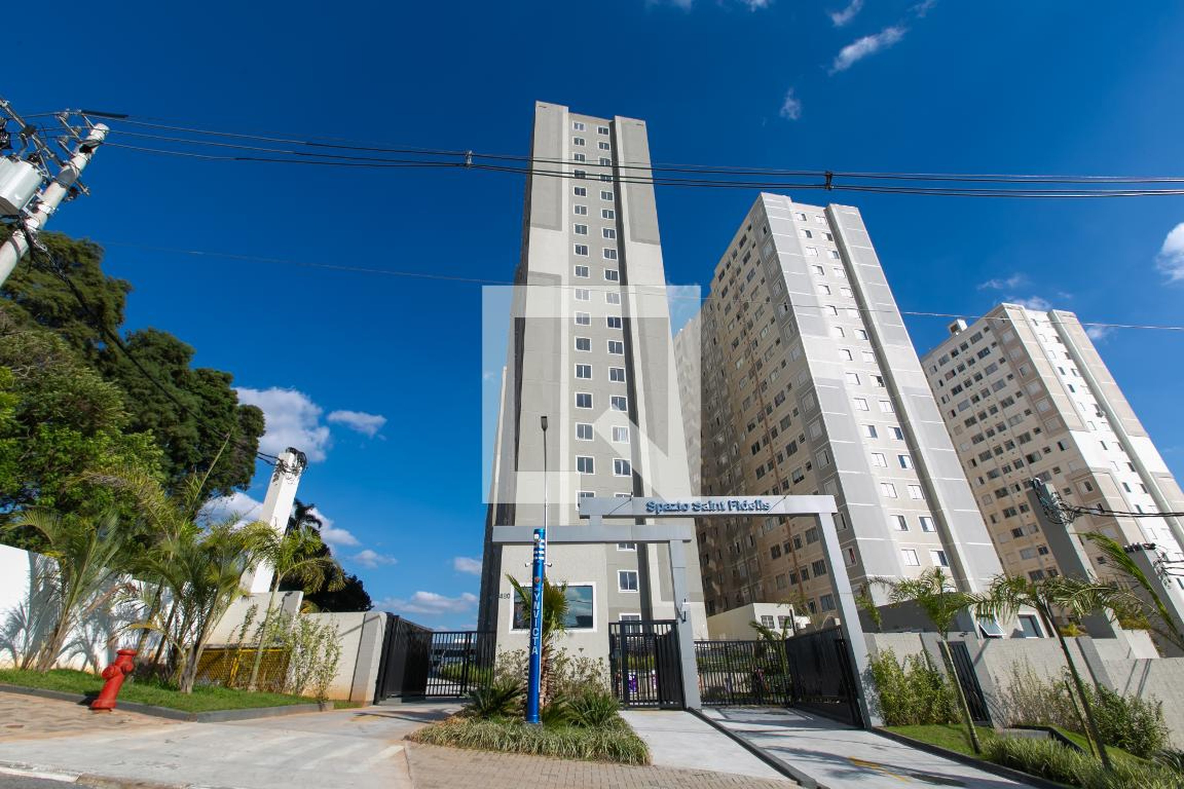 Fachada do Condomínio Condomínio Spazio Saint Fidelis