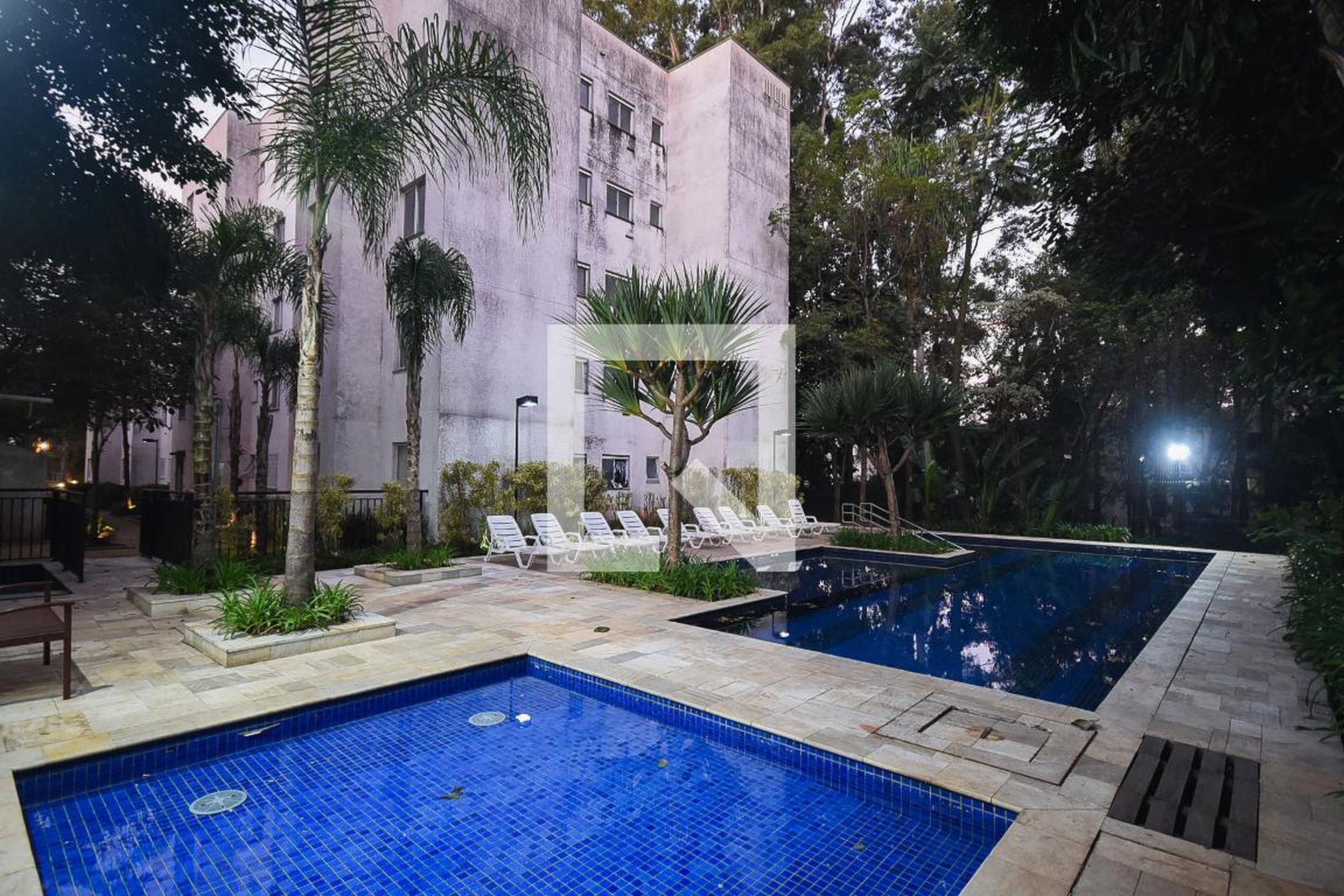 Piscina - Plano Arboril Arvores