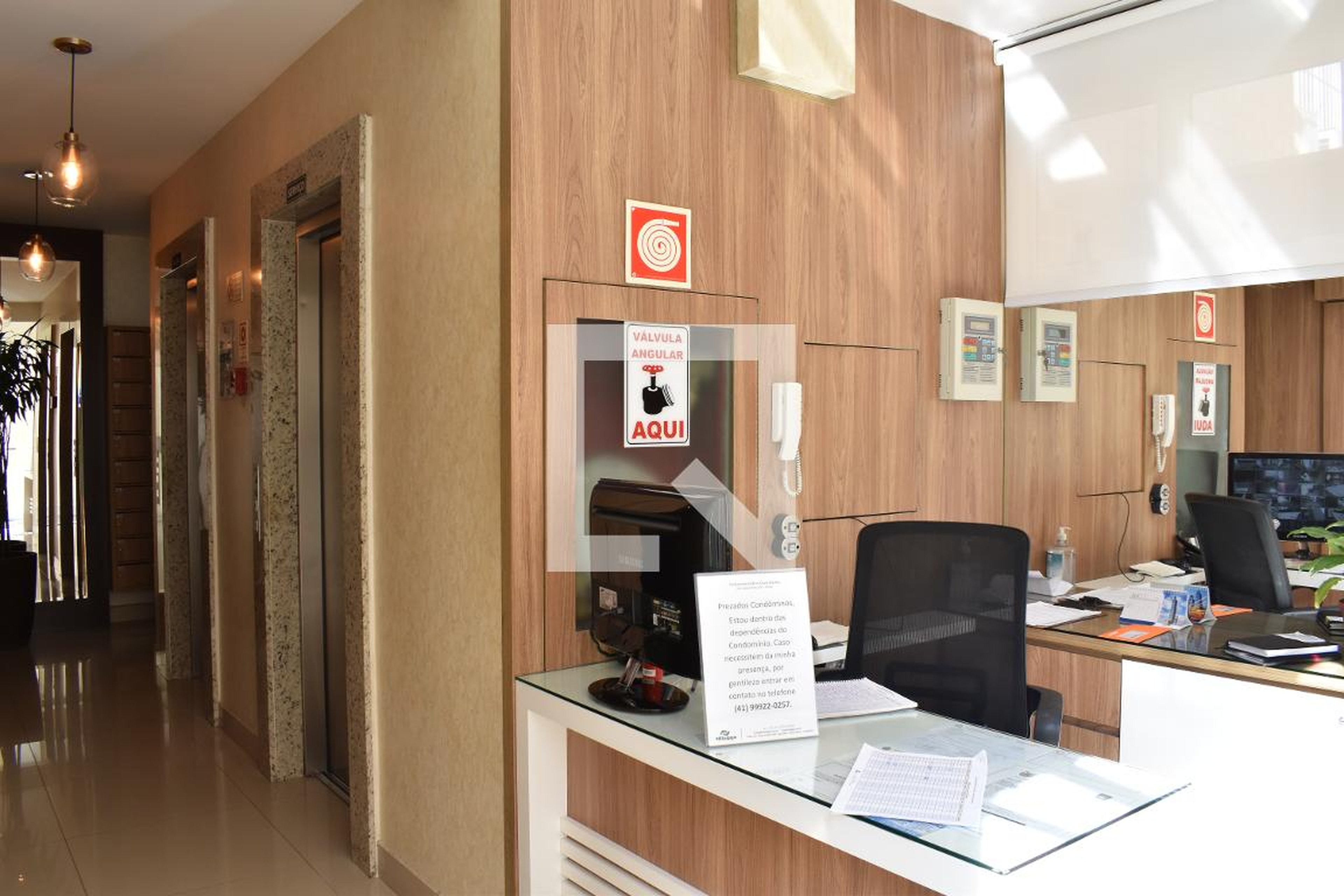 Hall de entrada - Edifício Sinval Martins