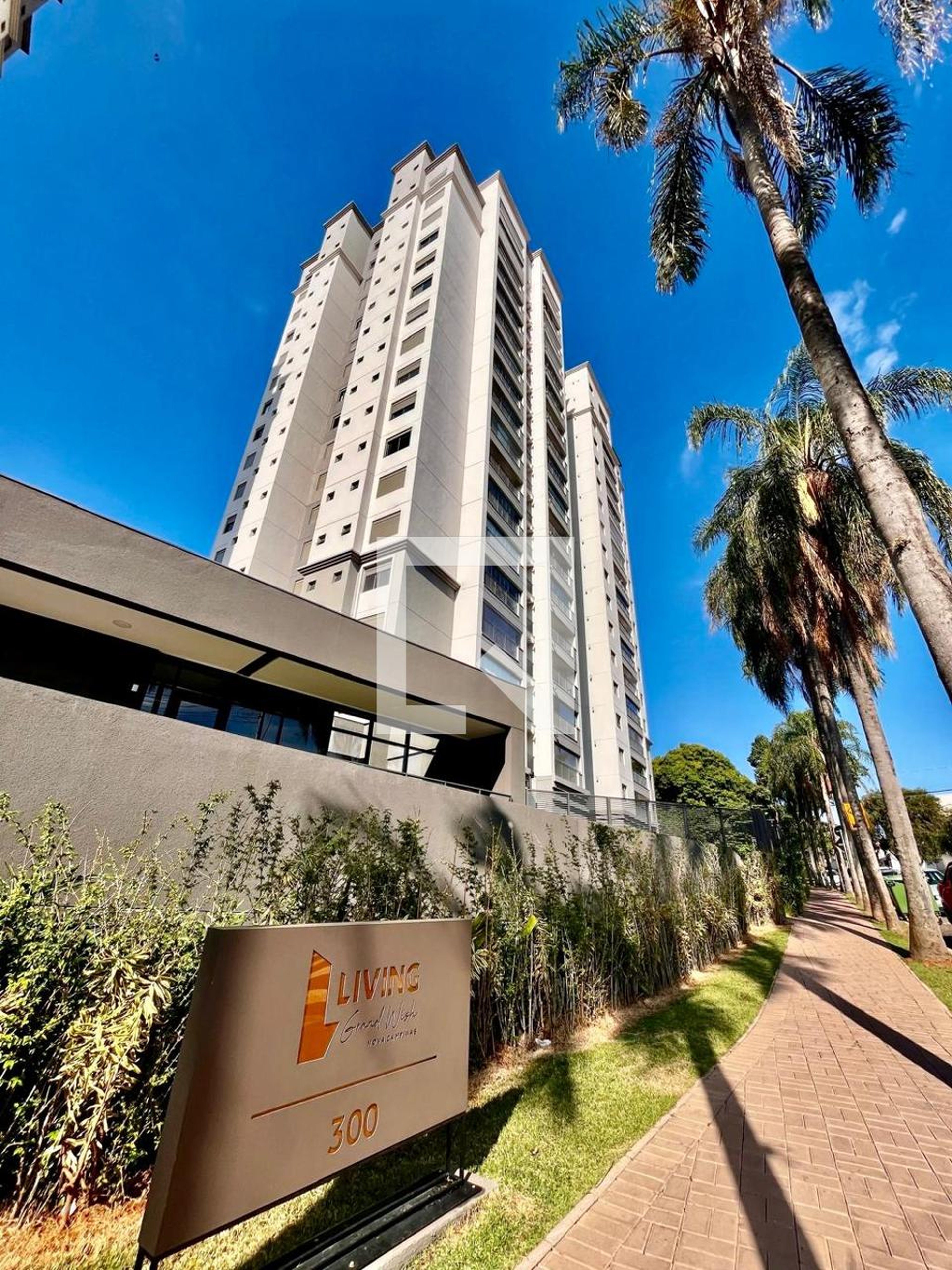 Fachada do Prédio Condomínio Living Grand Wish Nova Campinas