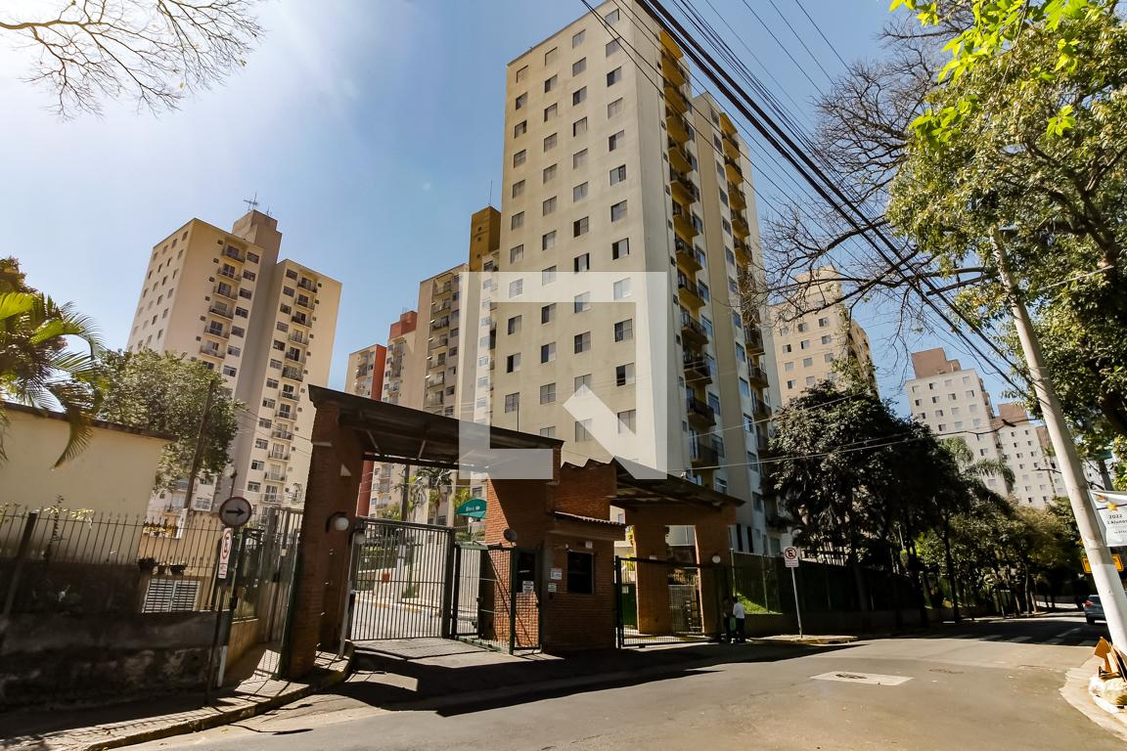 Fachada do Prédio Condomínio Parque das orquídeas