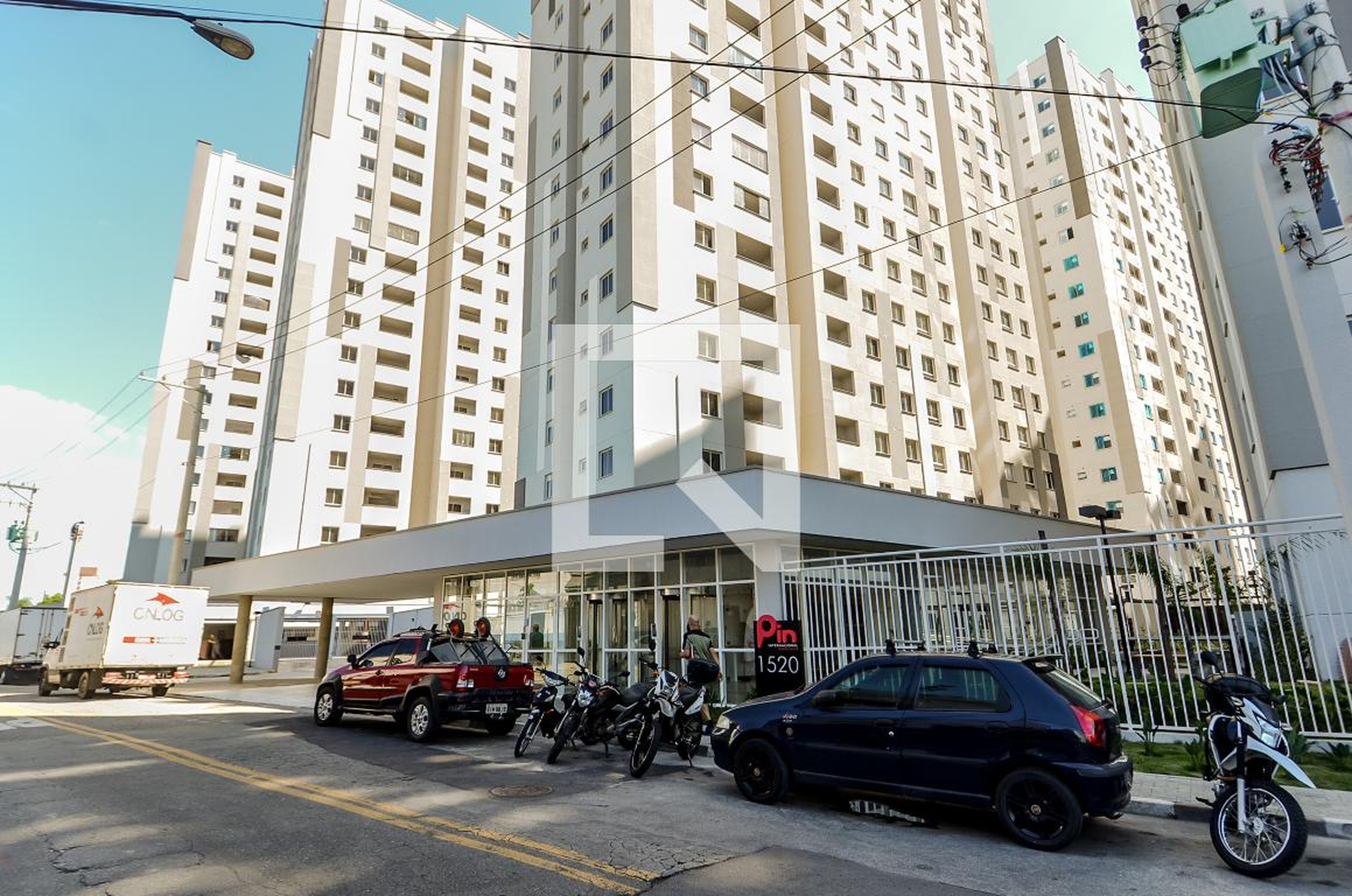 Fachada do Condominio Condomínio PIN Internacional Guarulhos