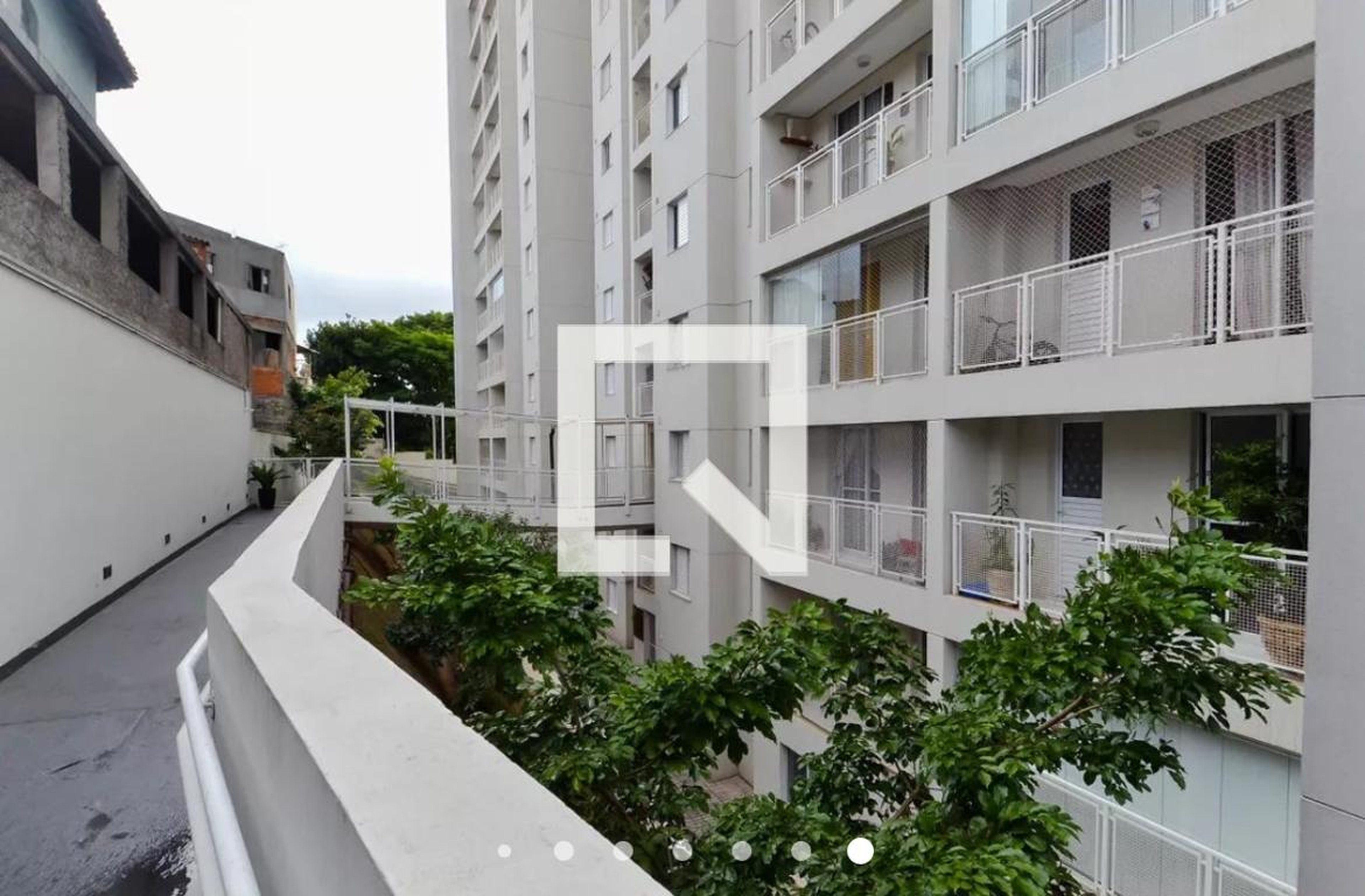 Área externa - Vista da Cantareira