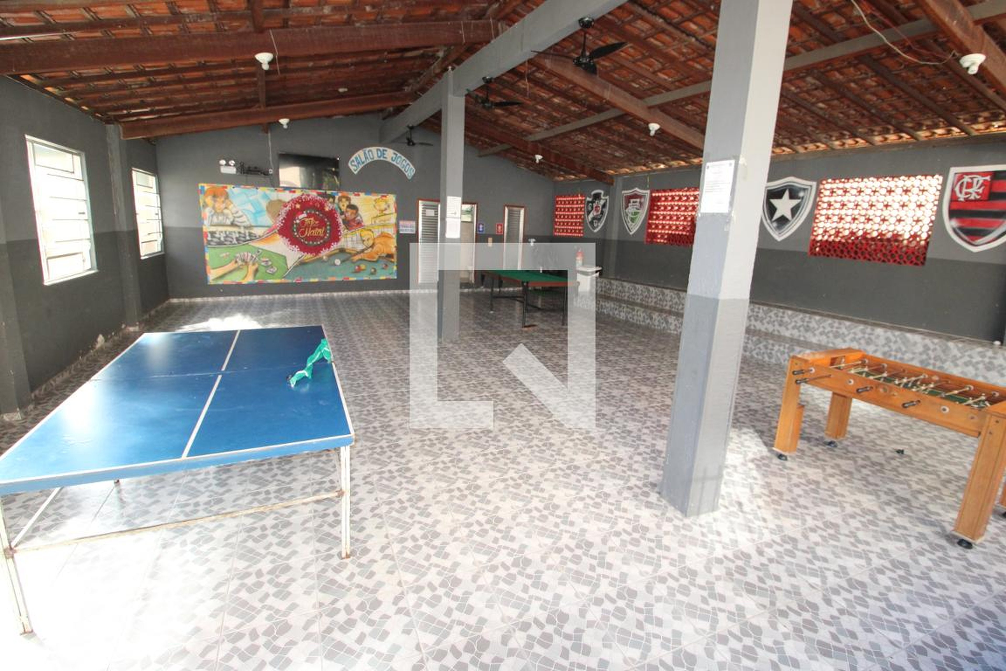 Sala de jogos - Residencial Almirante Gastão Motta
