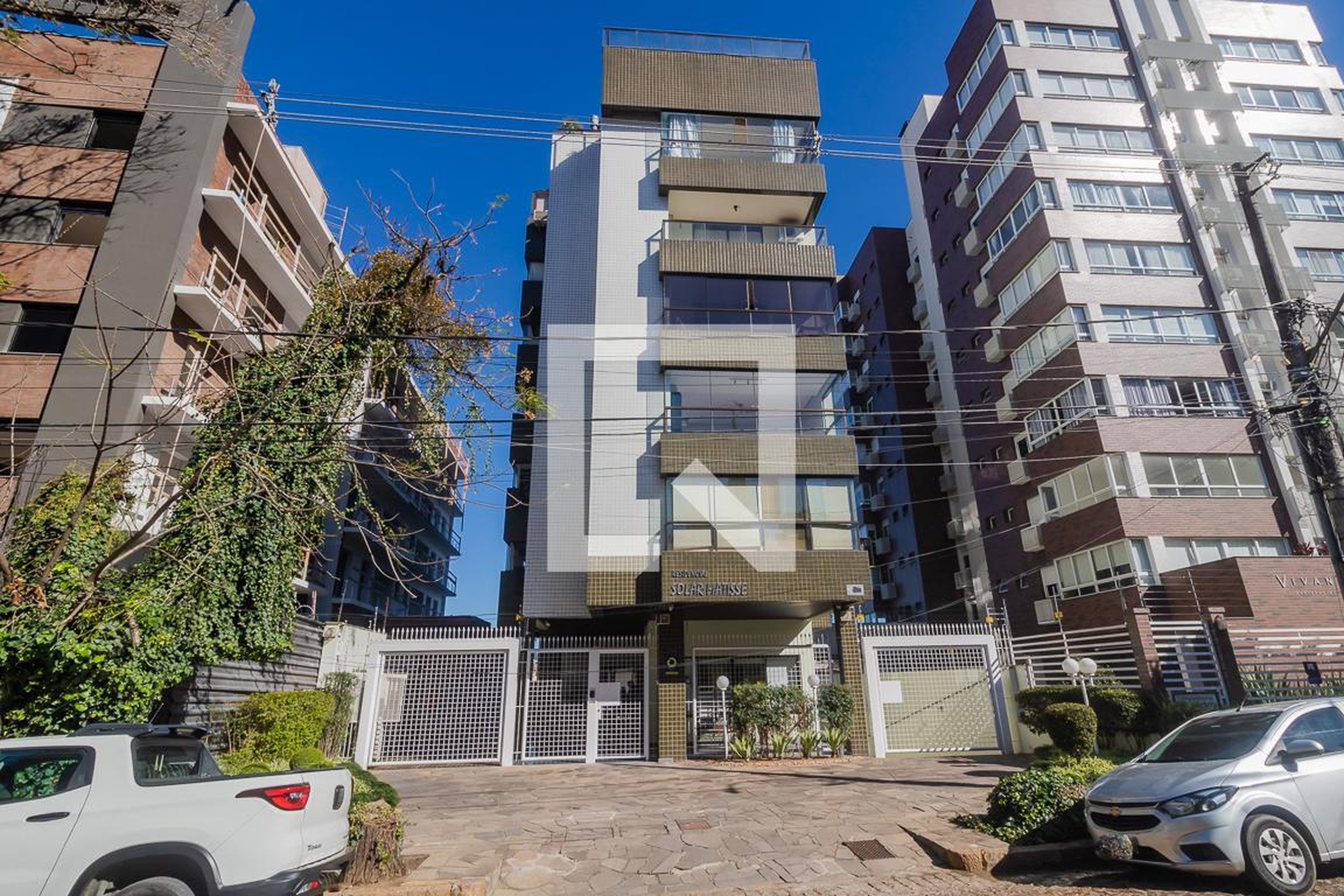 Fachada Condomínio em Rua Itaboraí, 111