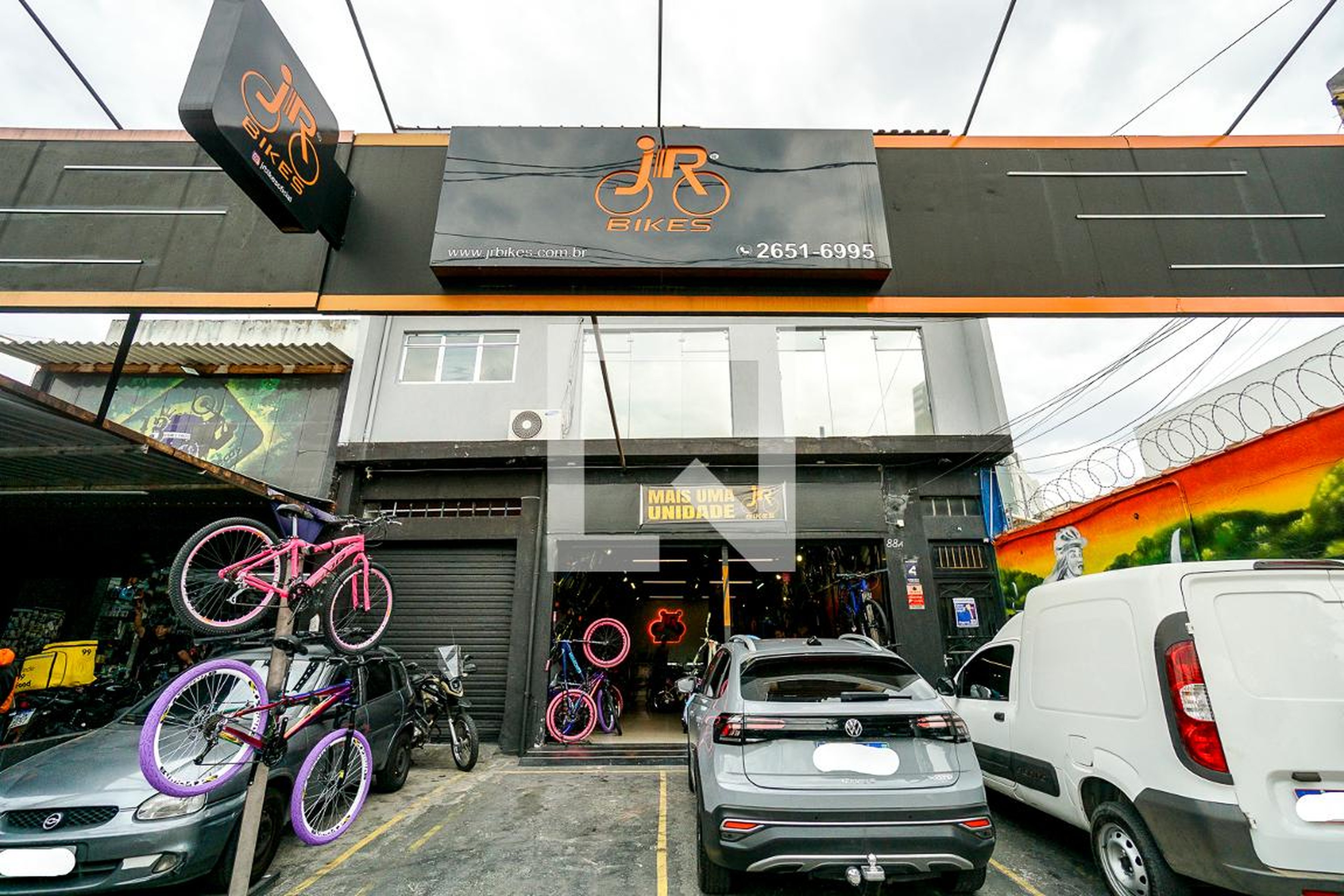 Fachada Condomínio em Avenida Antônio Estevão de Carvalho, 88