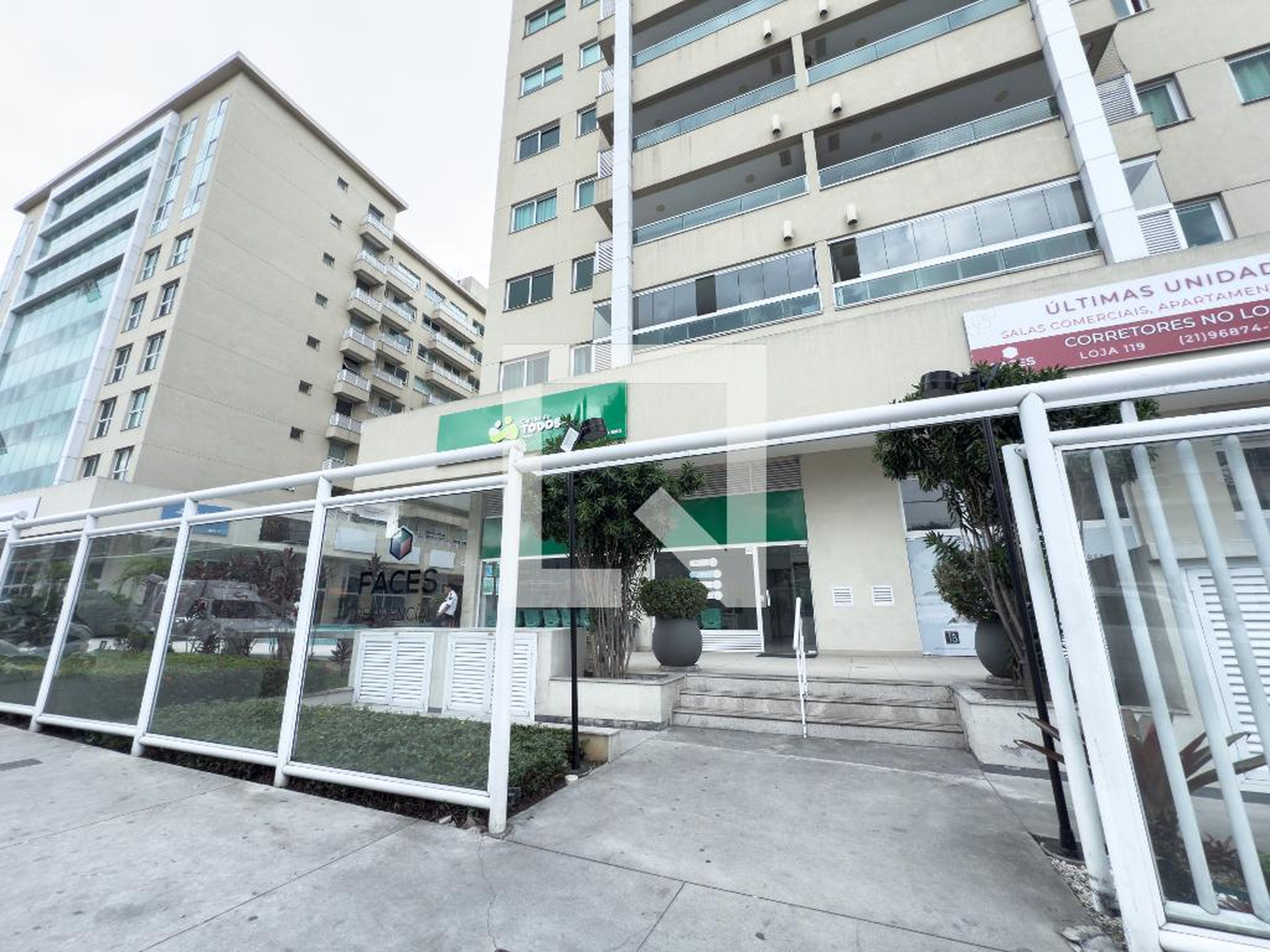 Fachada Condomínio OFFICE MALL E RESIDENCIA