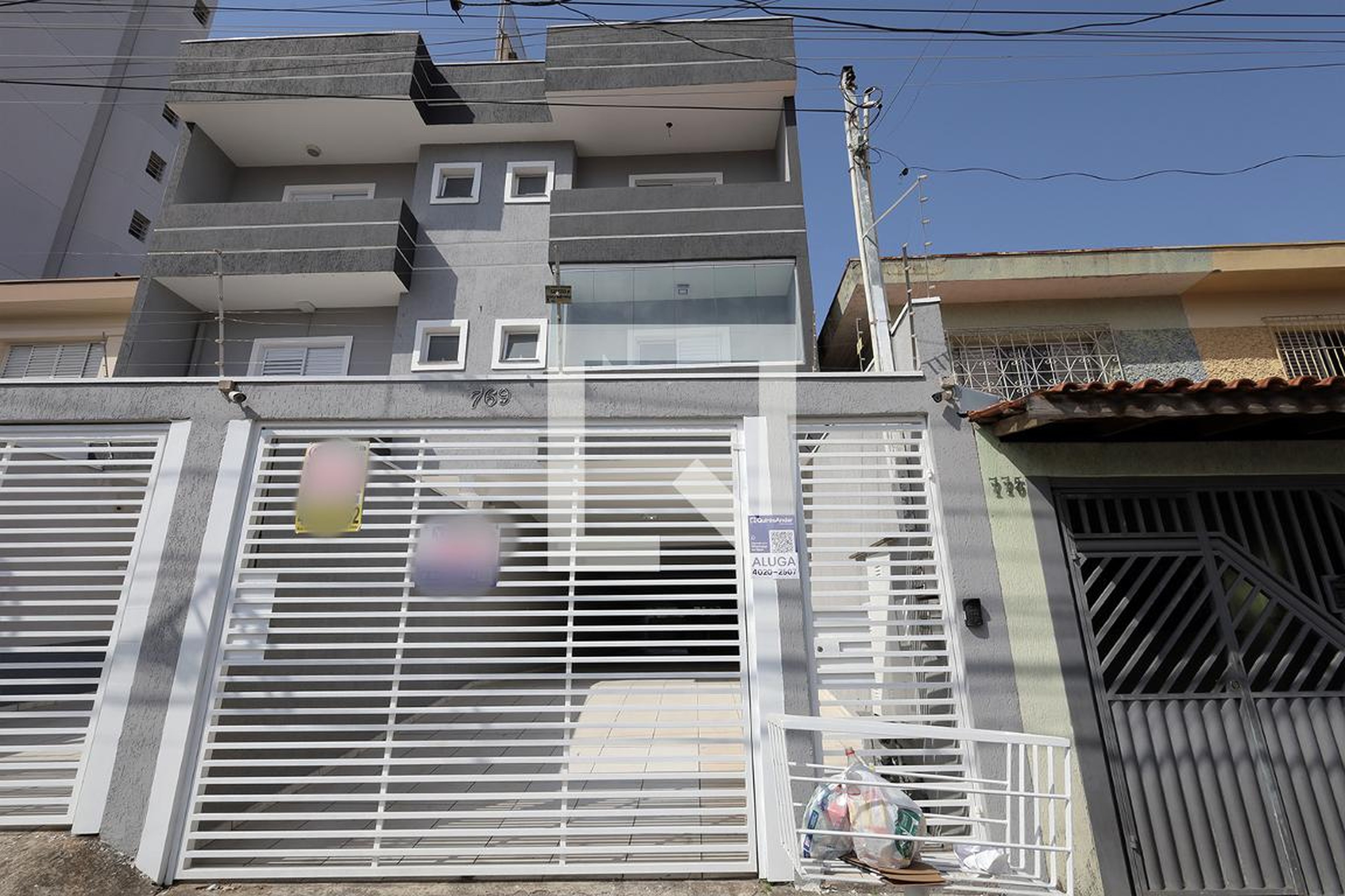 Fachada Condomínio em Rua Andarai, 769