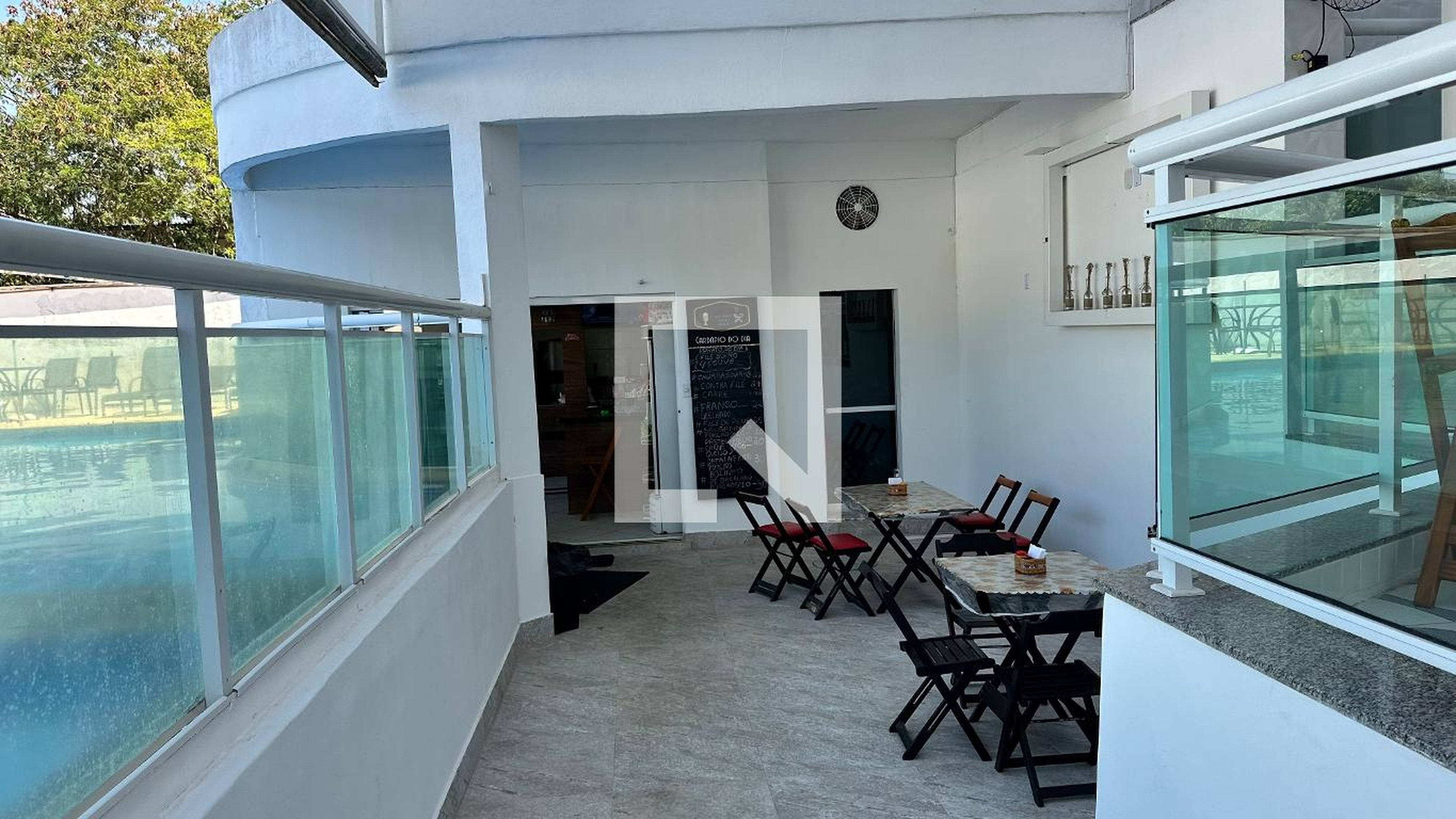 Área comum - Pontões