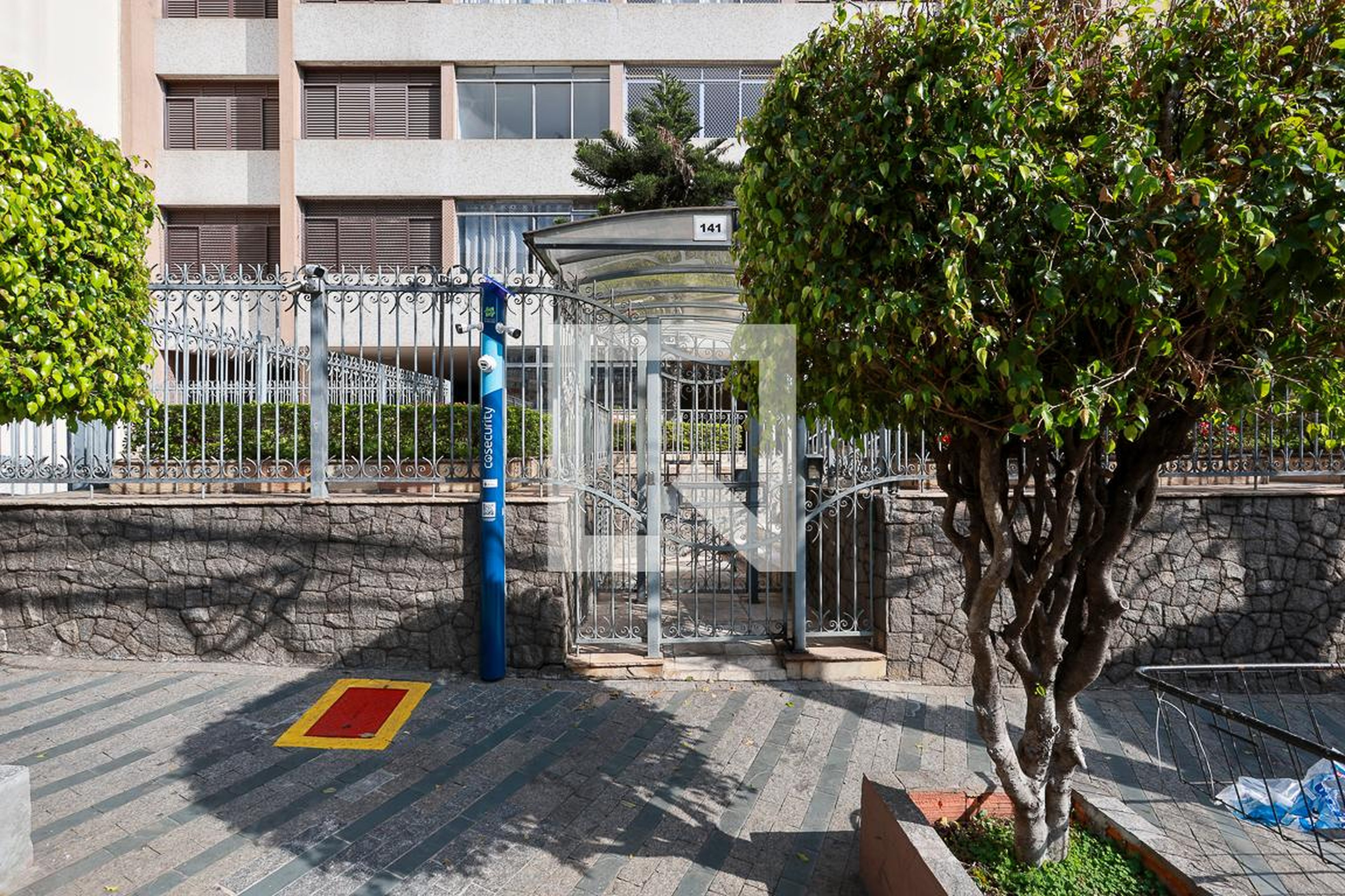 Fachada do condomínio Edifício Itanhangá