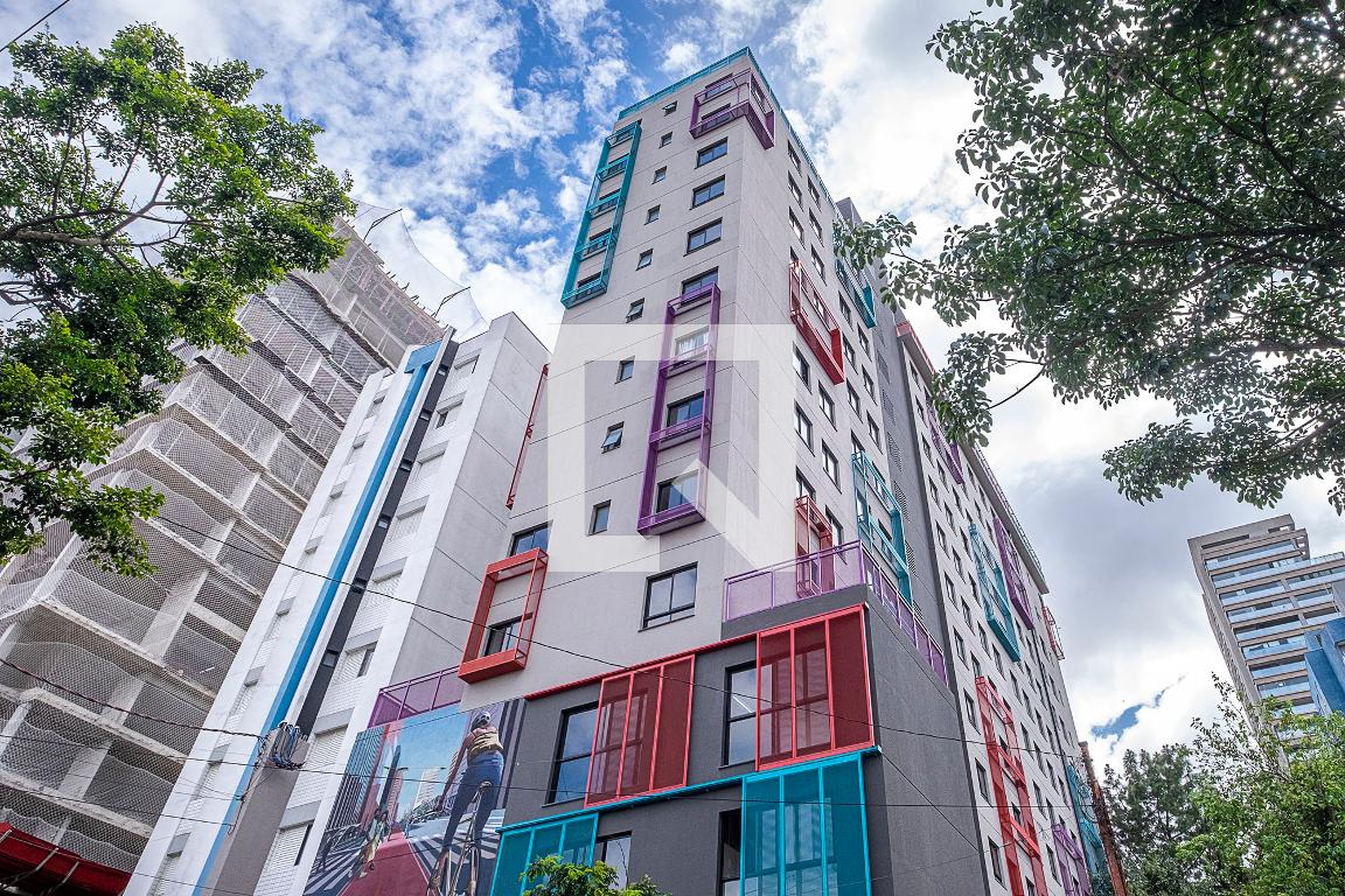Fachada Condomínio Nurban Pinheiros