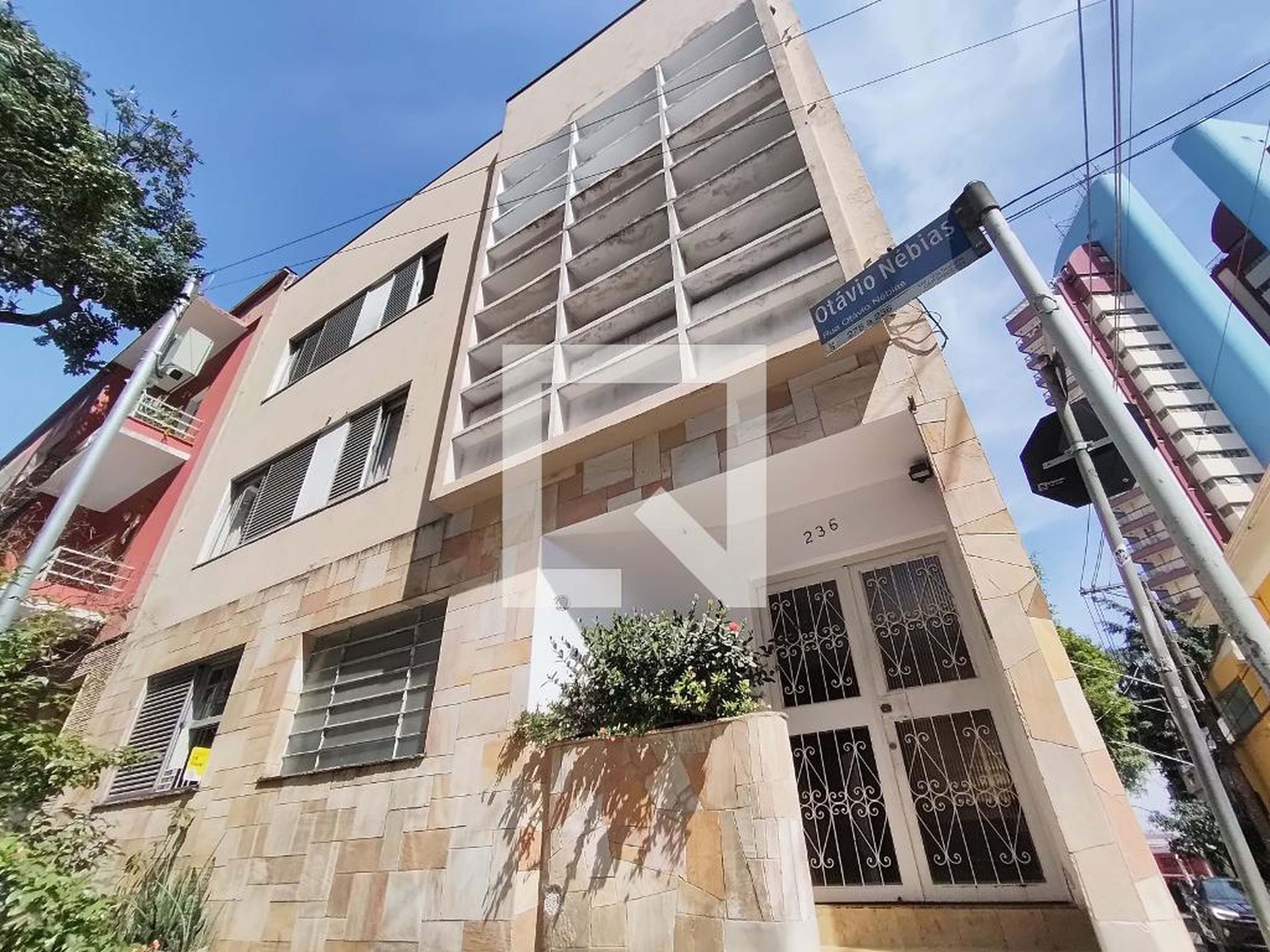 Fachada Condomínio Otavio Nébias