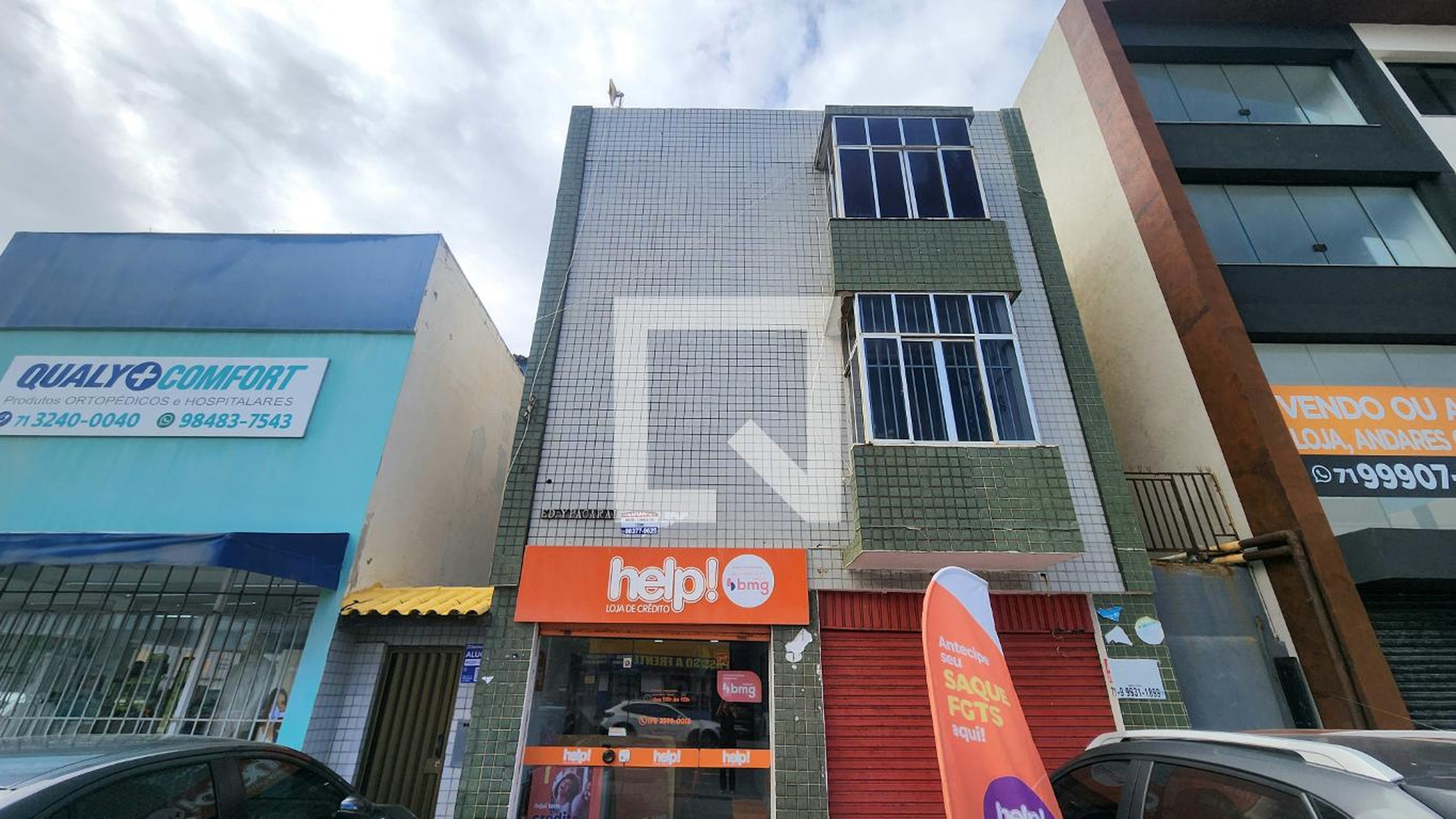 Fachada Condomínio em Avenida Manoel Dias da Silva, 1010