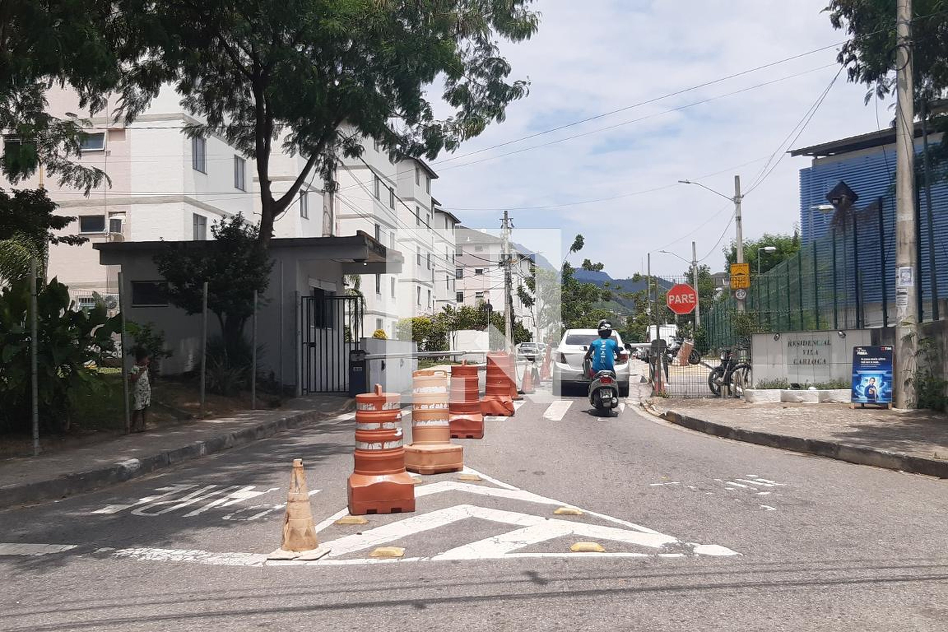 Fachada Condomínio em Rua Projetada B, 190