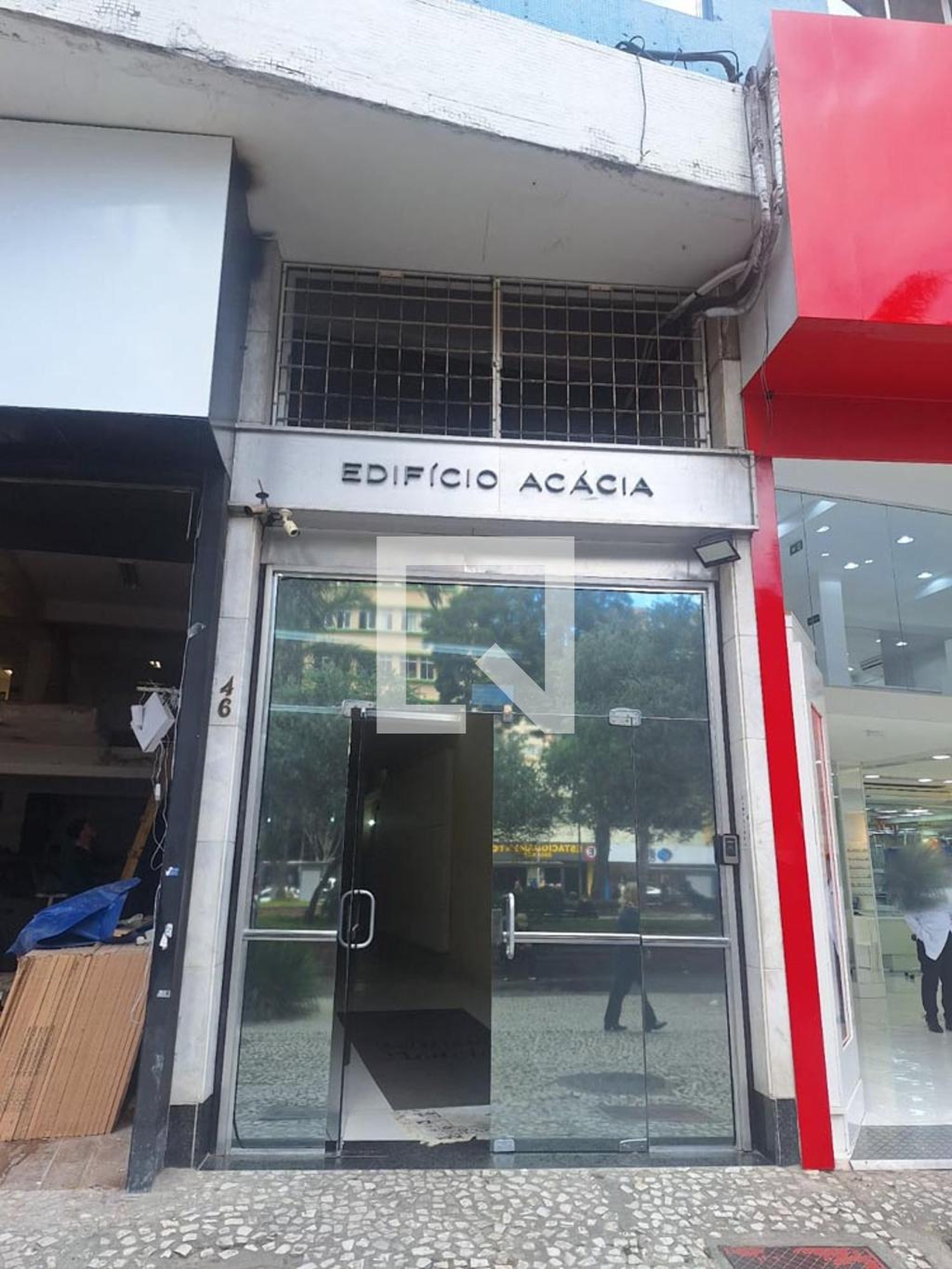Fachada do Condomínio Edifício Acácia