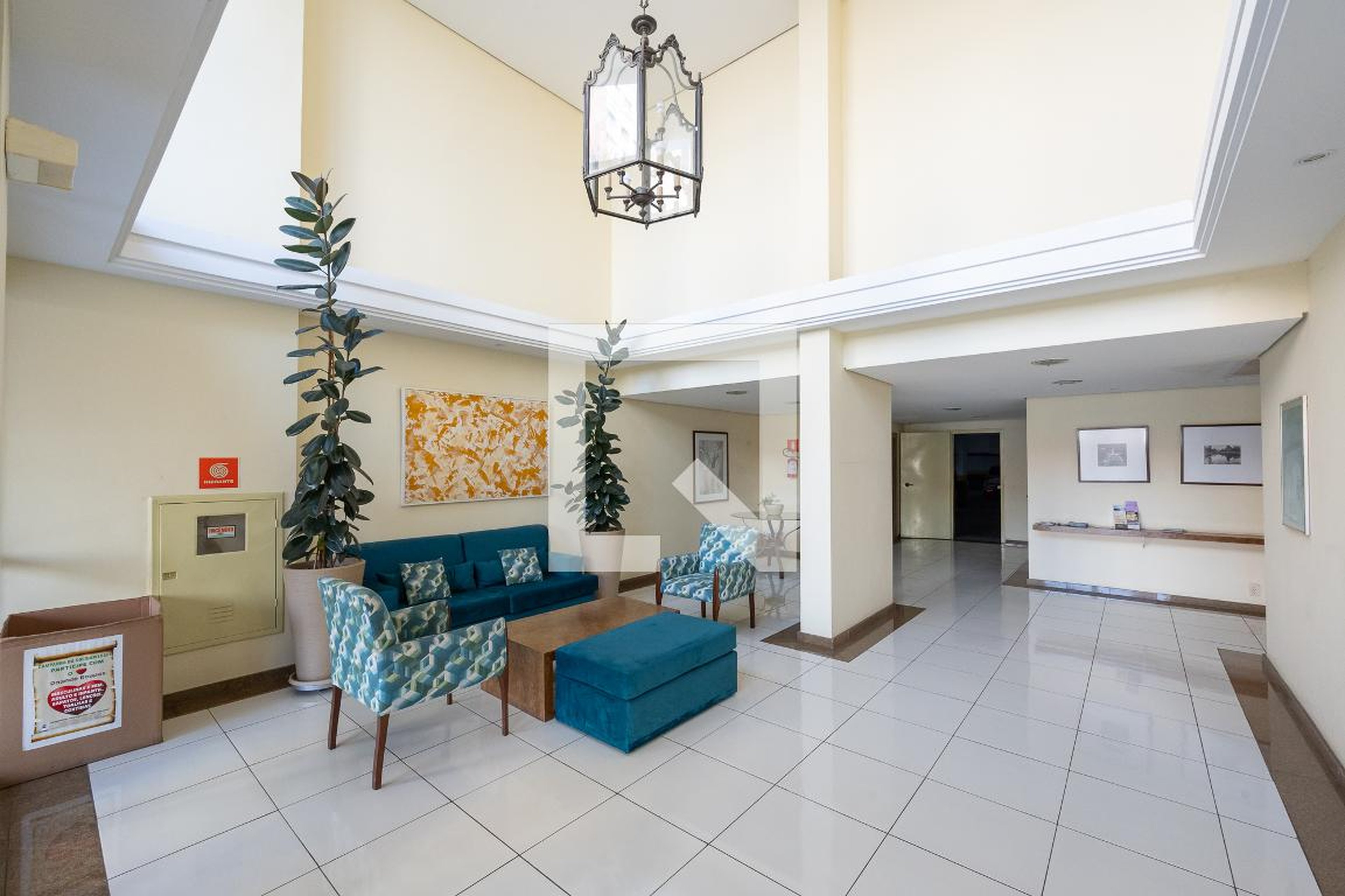 Hall de entrada - Edifício Spotlight Antônio zelador