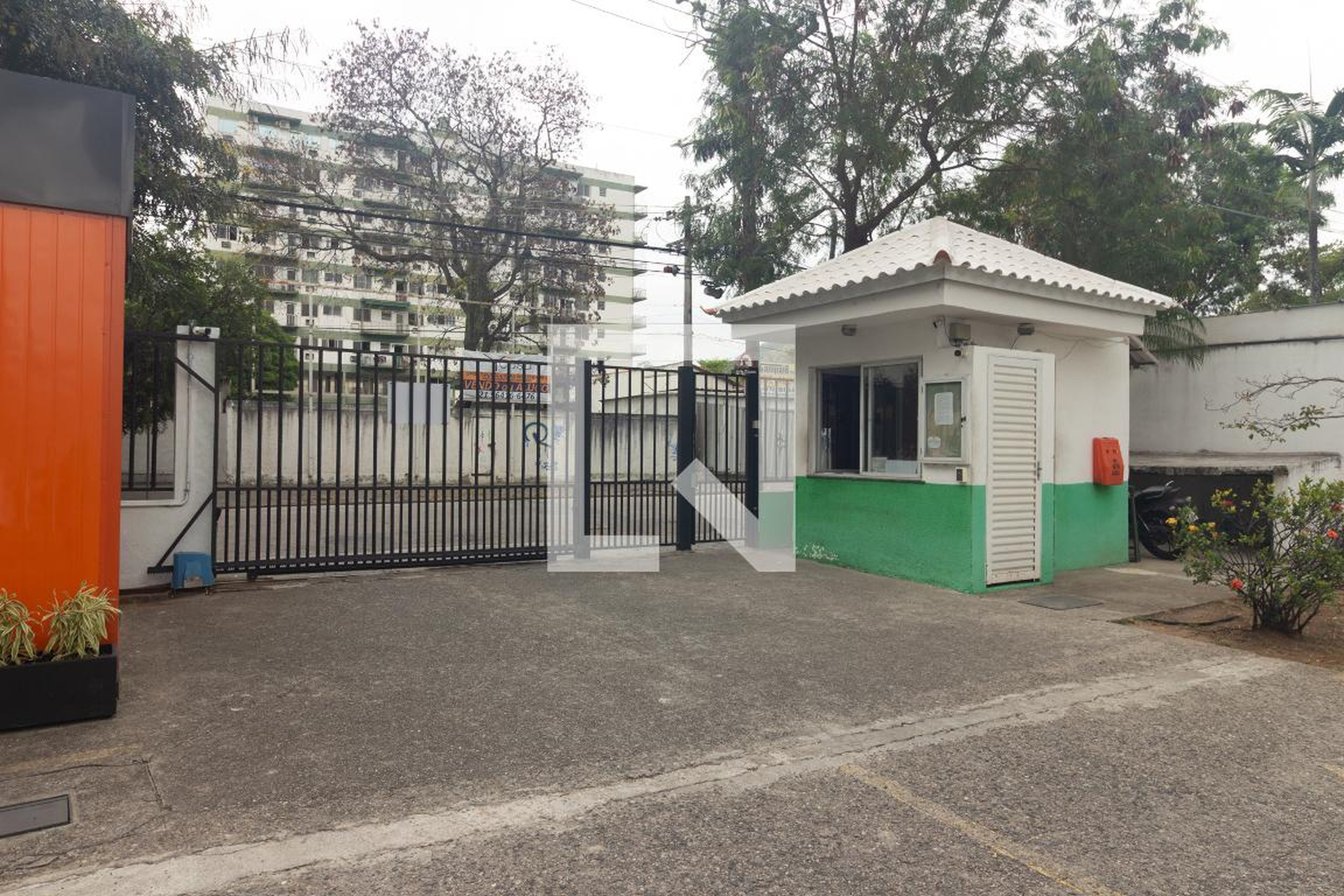 Fachada do condomínio Residencial Paineiras