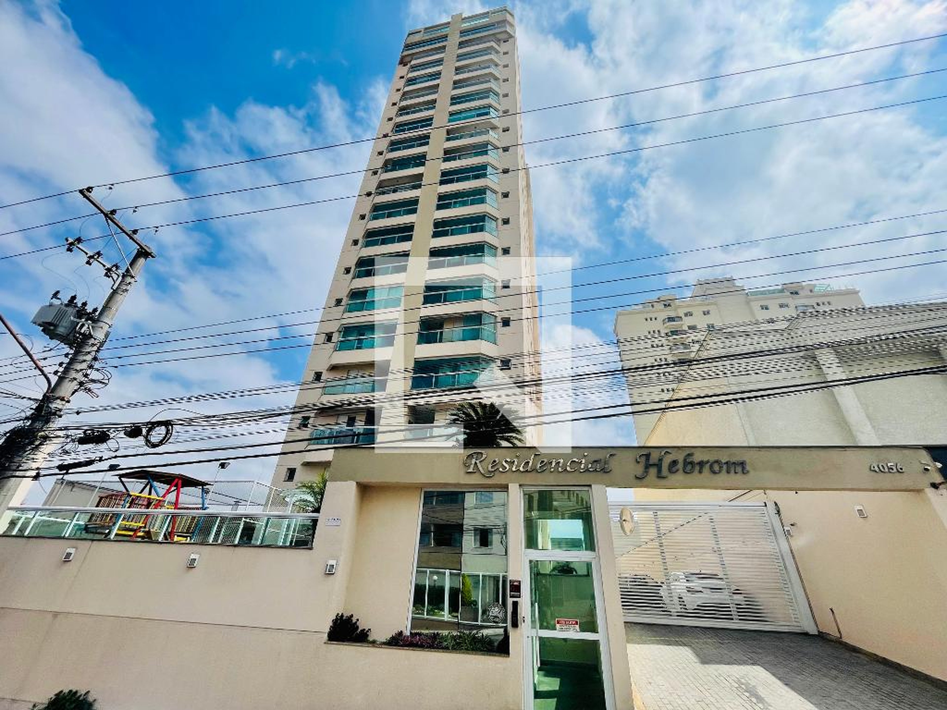 Fachada do predio Residencial Hebrom