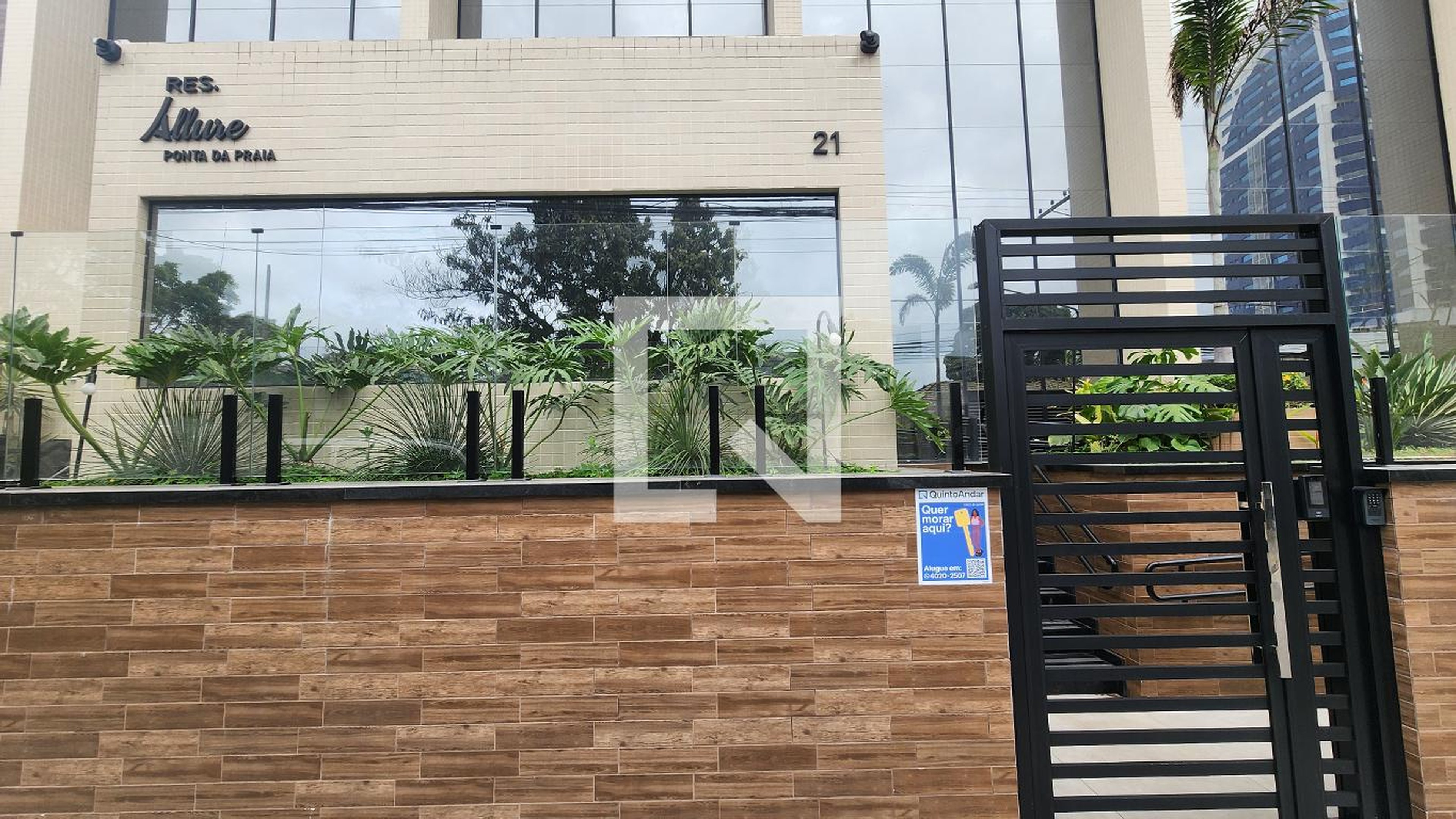 Fachada Condomínio Allure Ponta da Praia