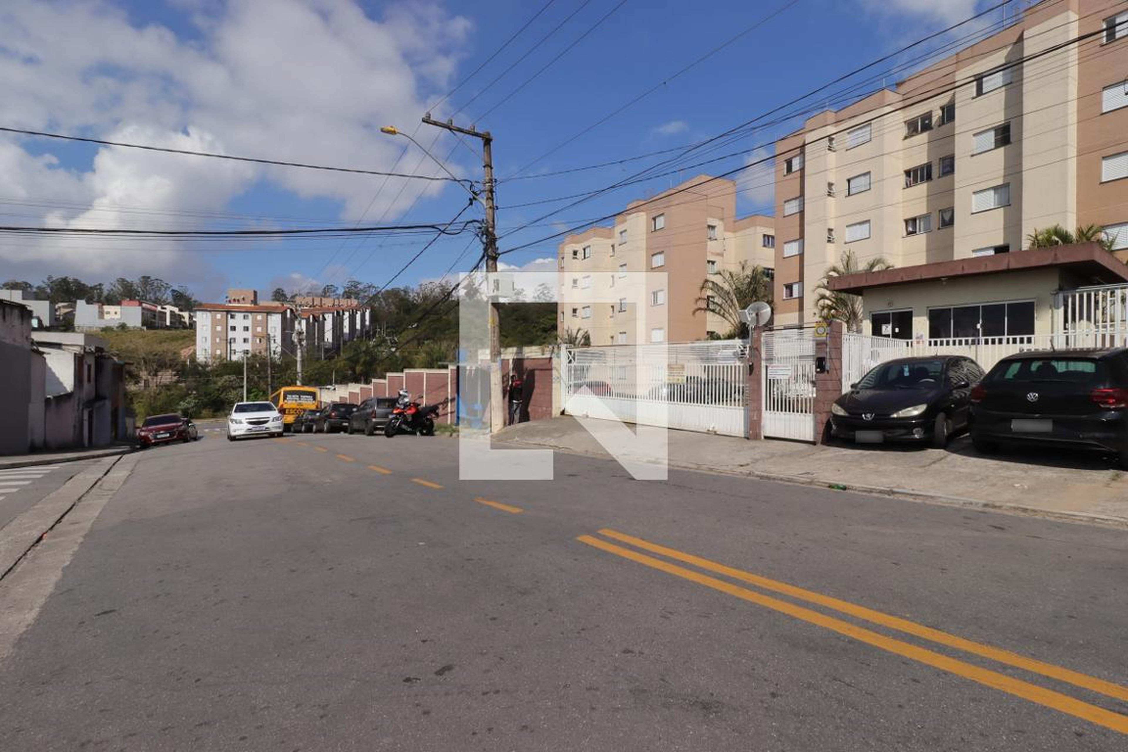 Fachada Condomínio em Rua Alagoas, 1000