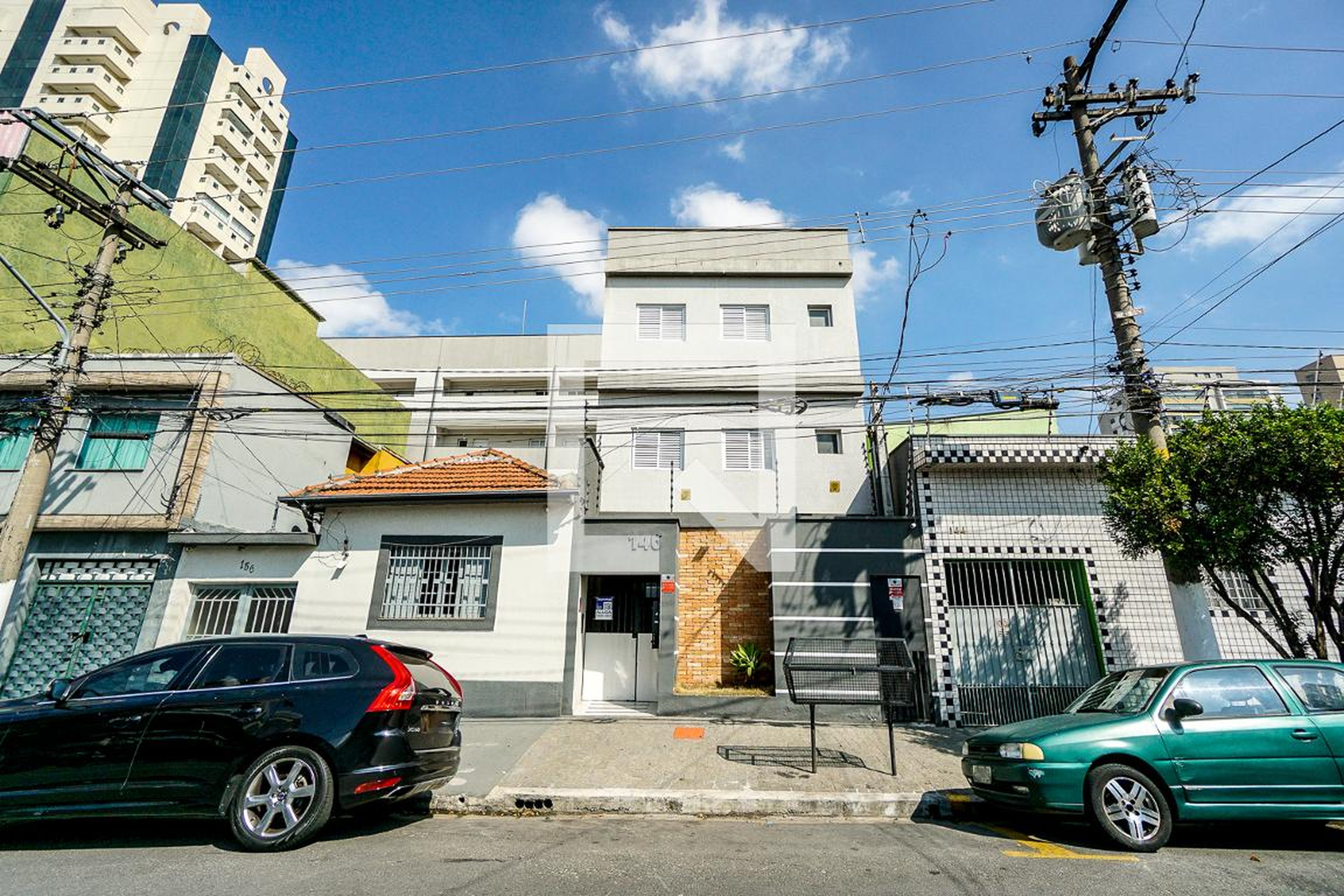 Fachada Condomínio em Rua Ibicaba, 146