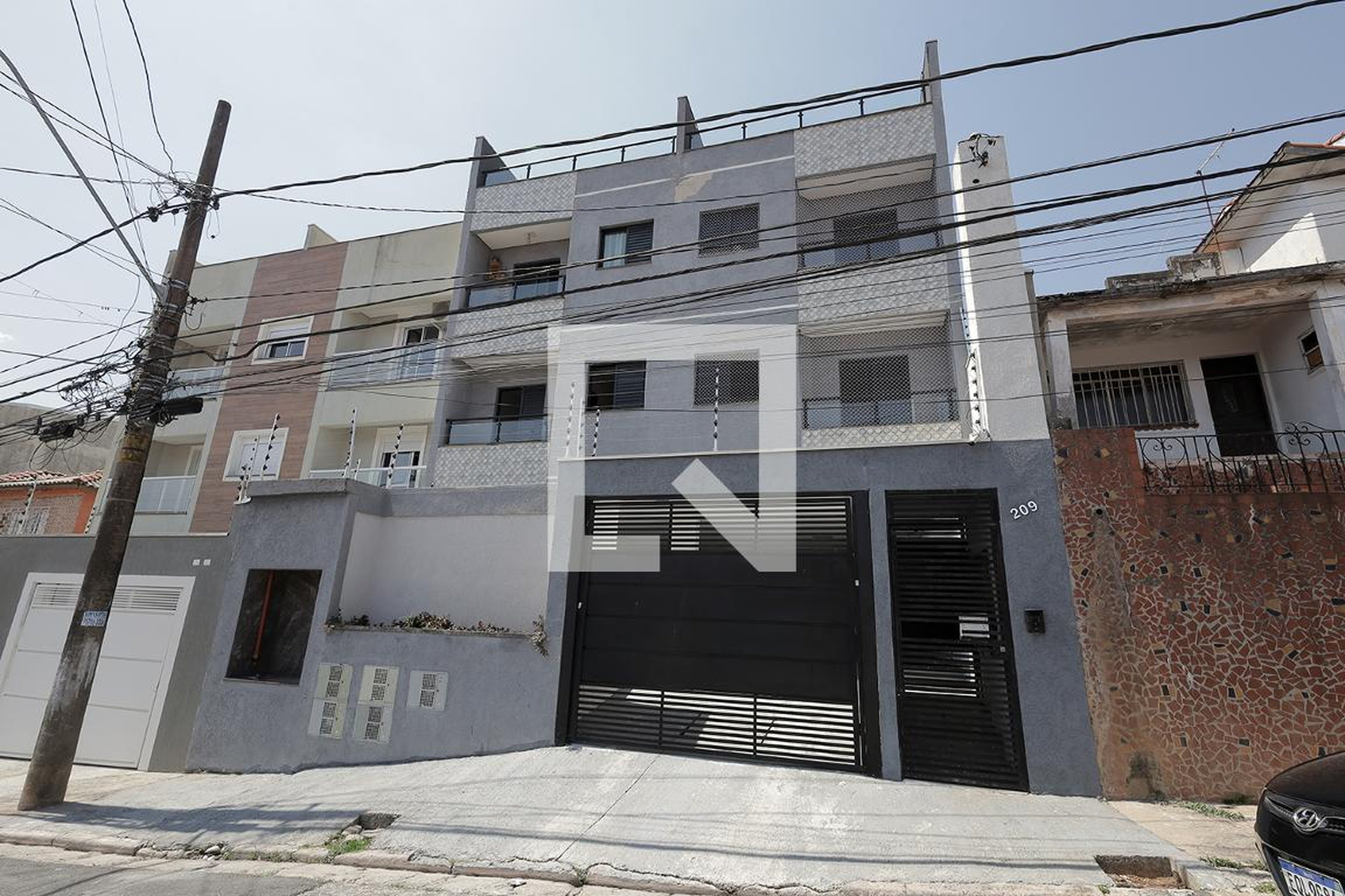 Fachada Condomínio em Rua Maringá, 209