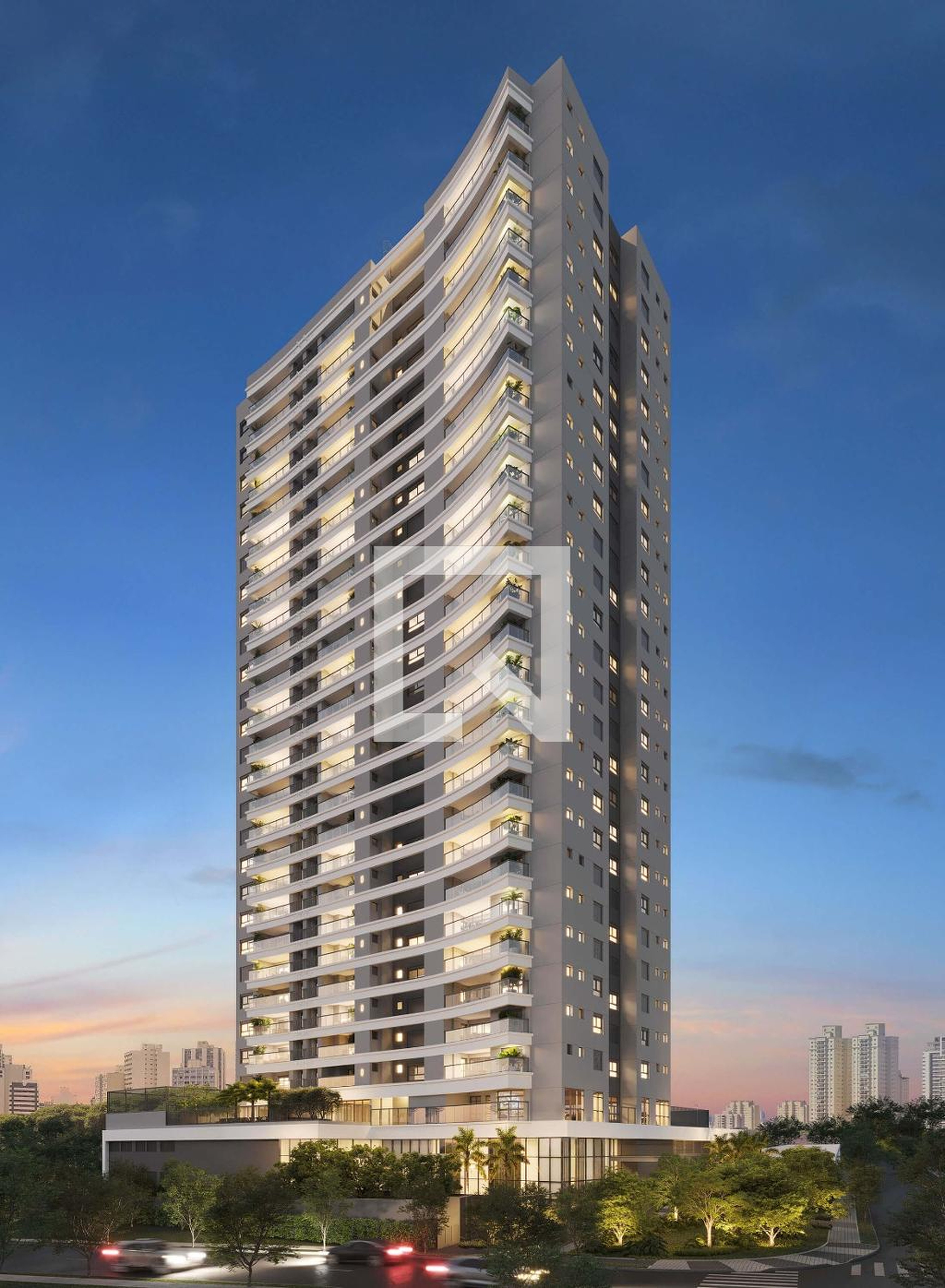 Fachada Condomínio Bosque Pitangueiras