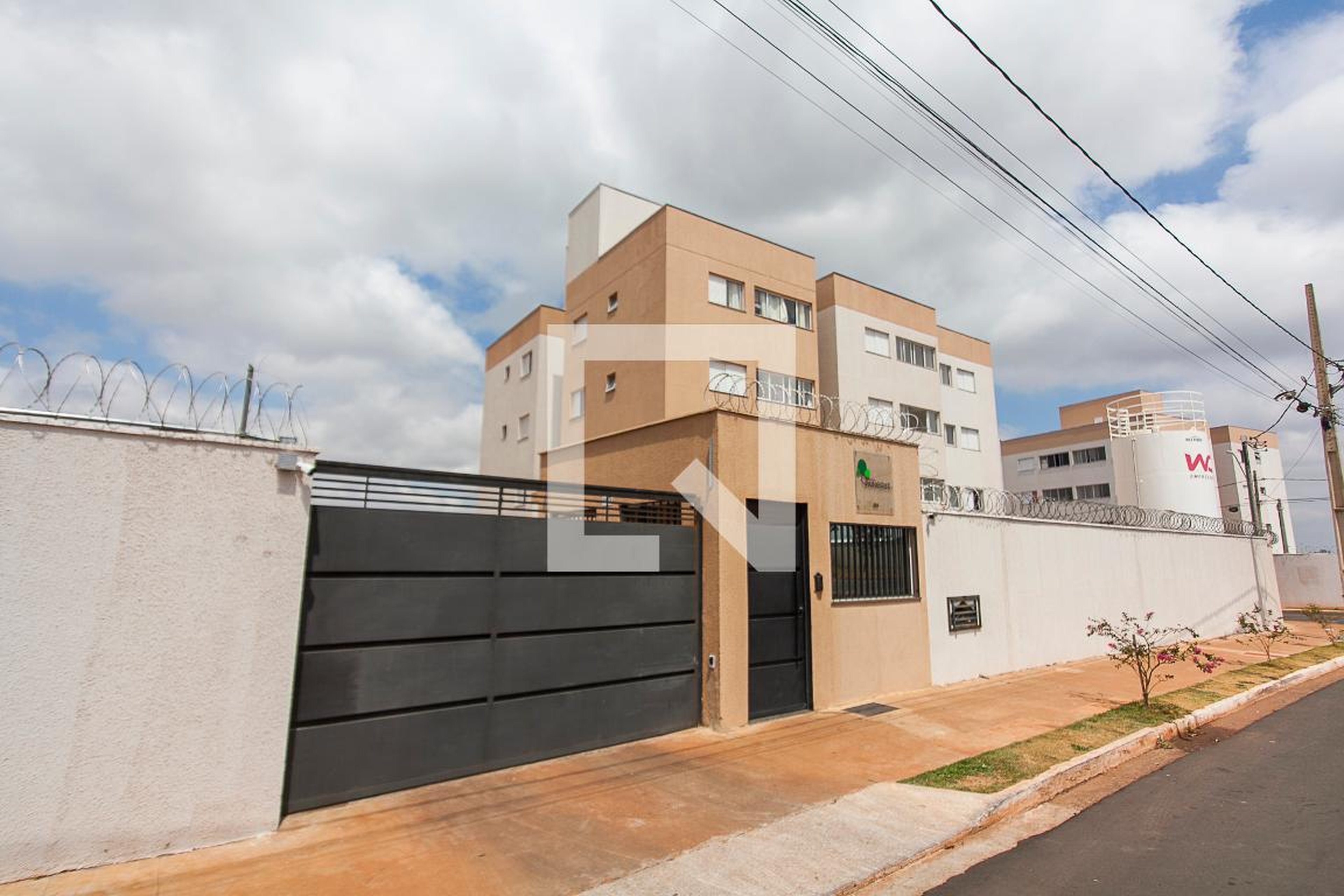 Fachada do Condominio Residencial Palmeiras II