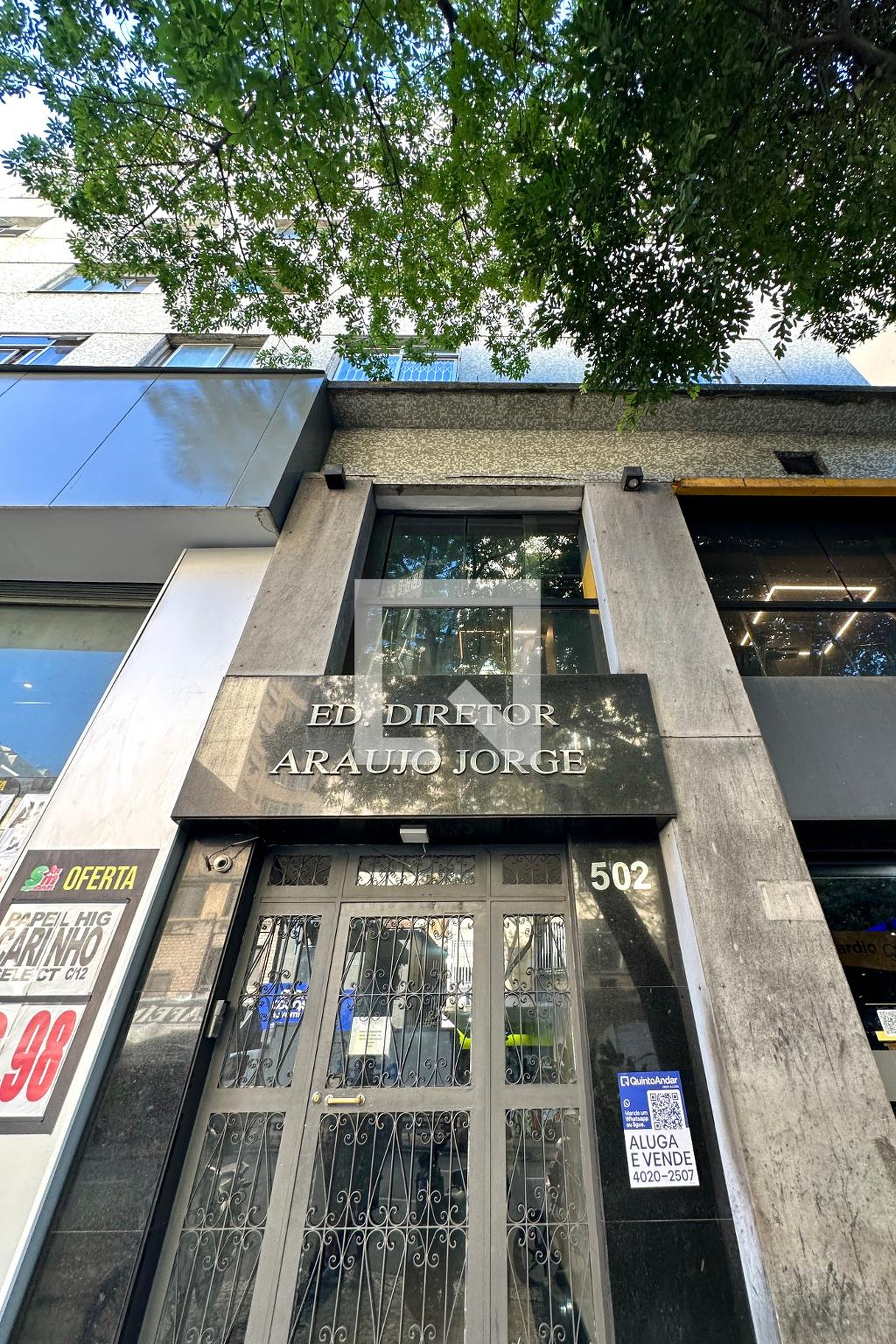 Fachada Edifício Araújo Jorge