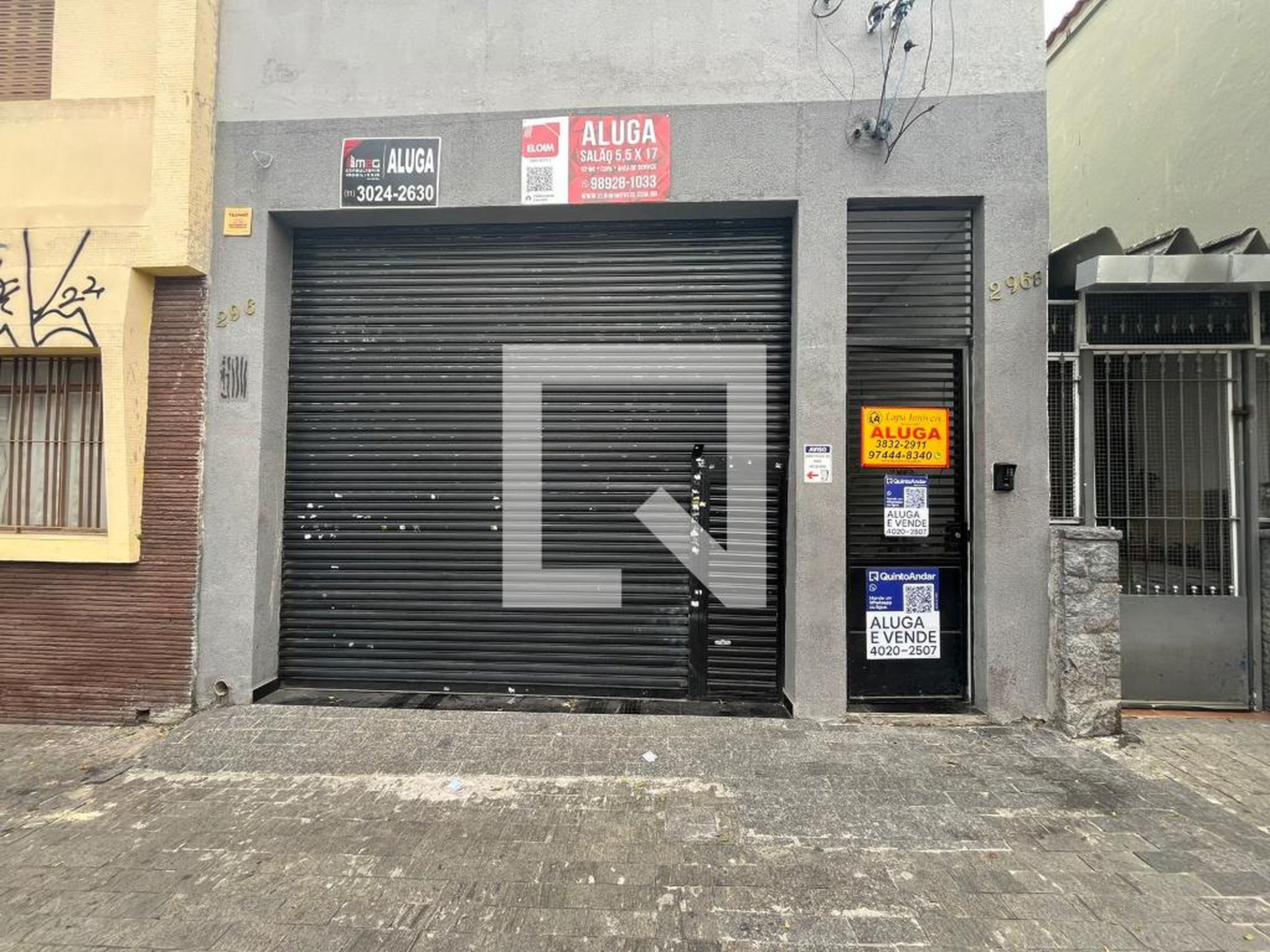 Fachada Condomínio em Rua João Pereira, 296