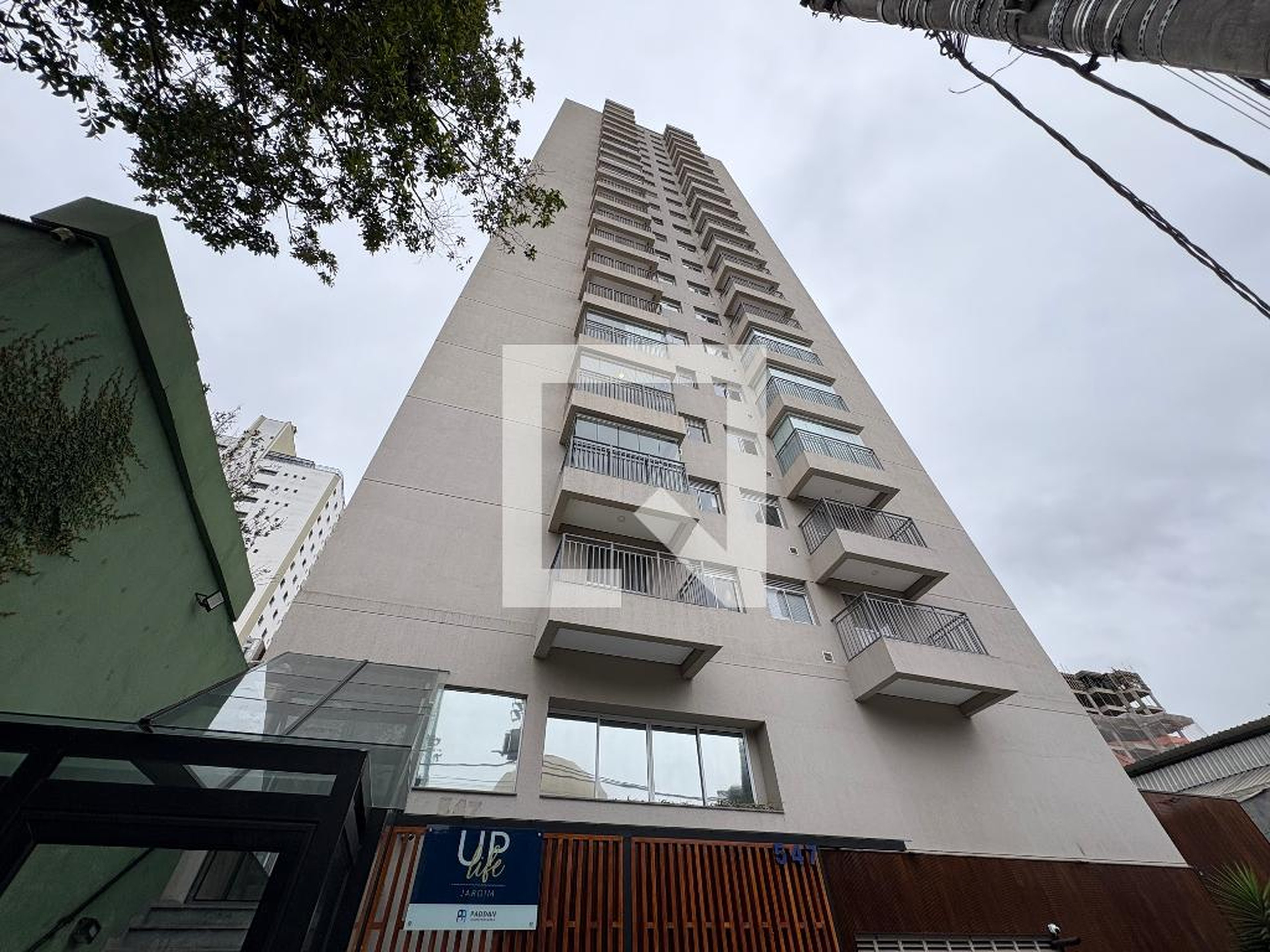 Fachada Condomínio Up Life Jardim