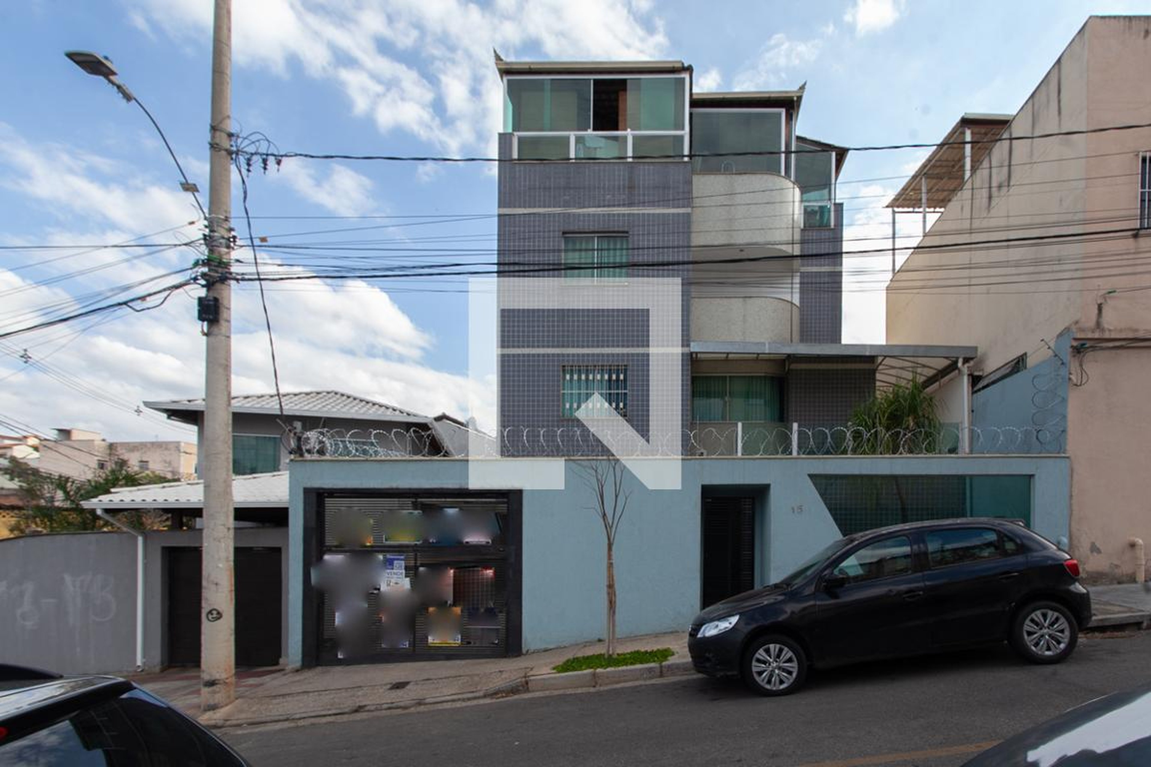 Fachada Condomínio em Rua Gomes Freire, 15