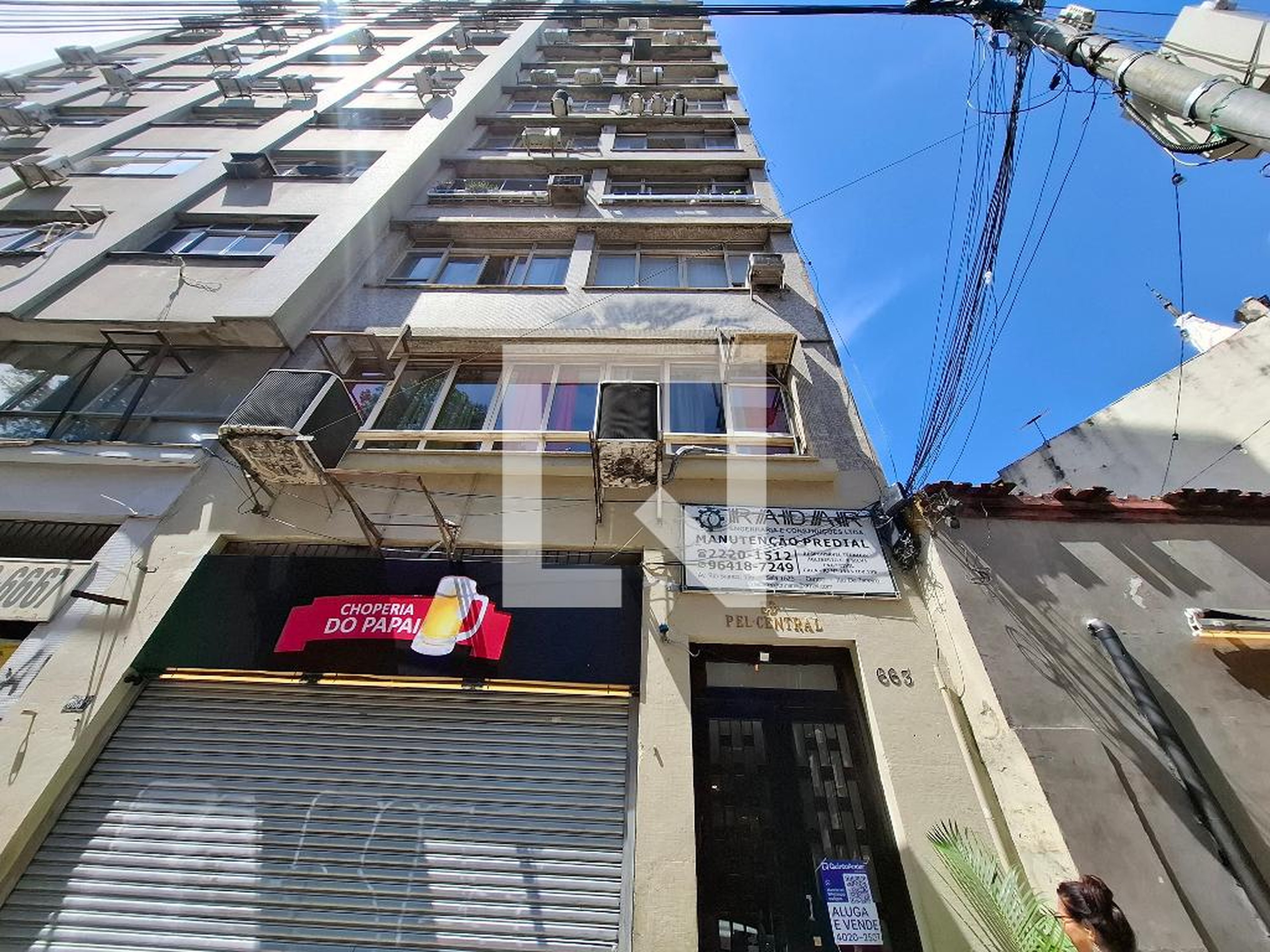 Fachada Condomínio em Avenida Gomes Freire, 663