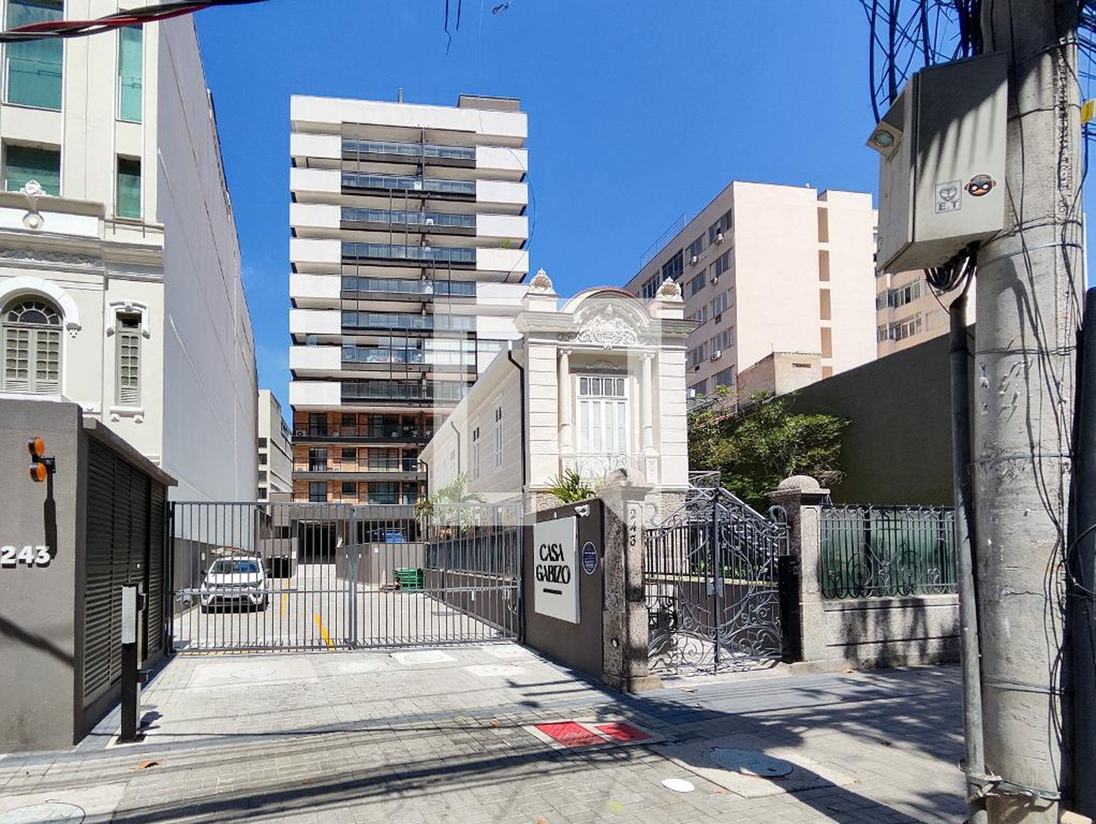 Fachada Condomínio Casa Gabizo Residencial