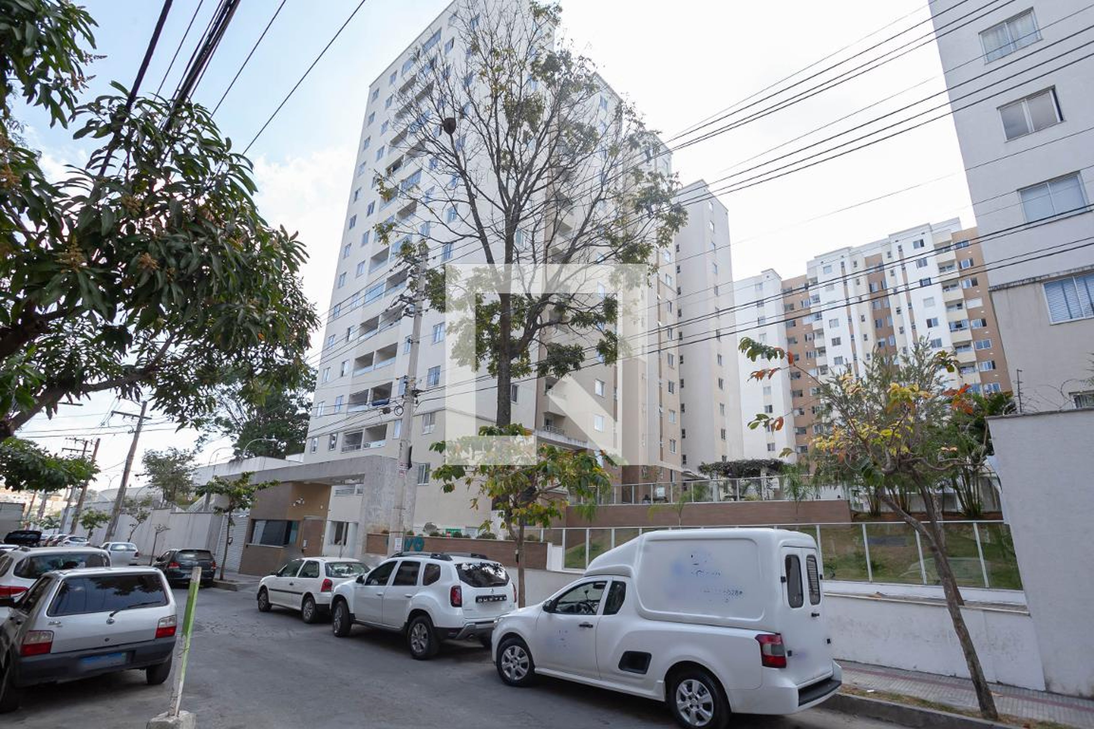 Fachada do condomínio Edifício