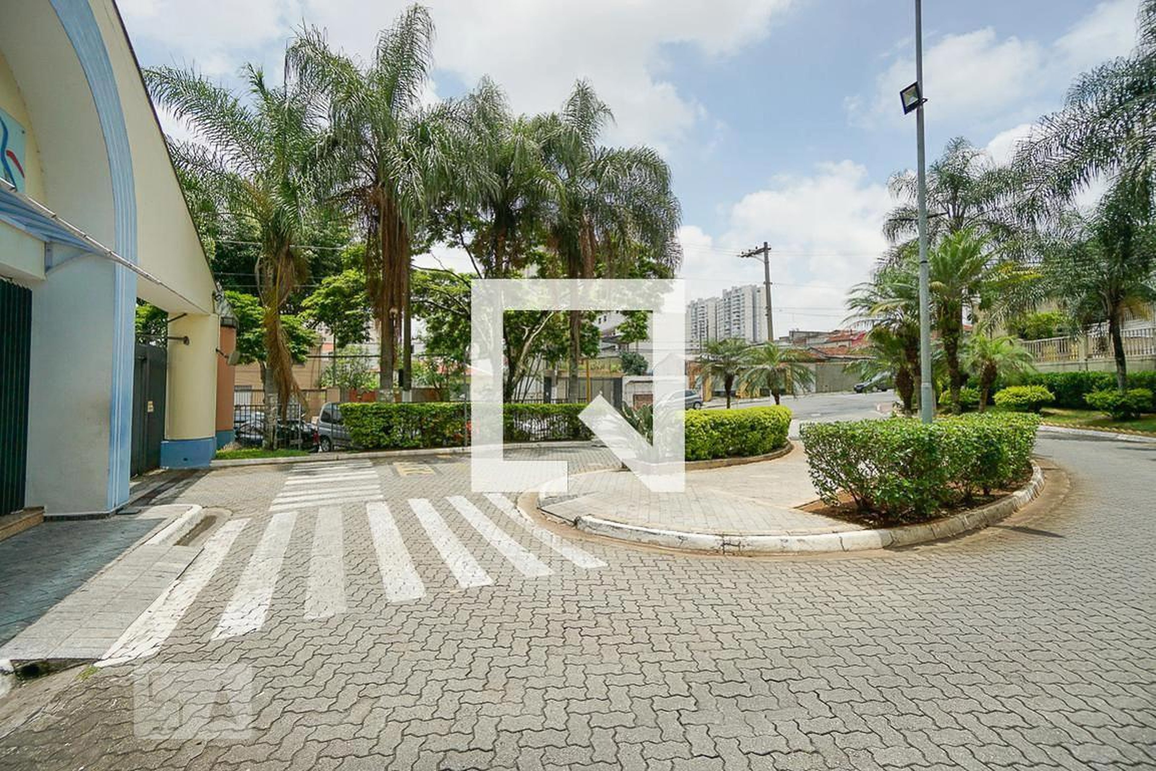 Fachada Condomínio Aldeia dos Pássaros
