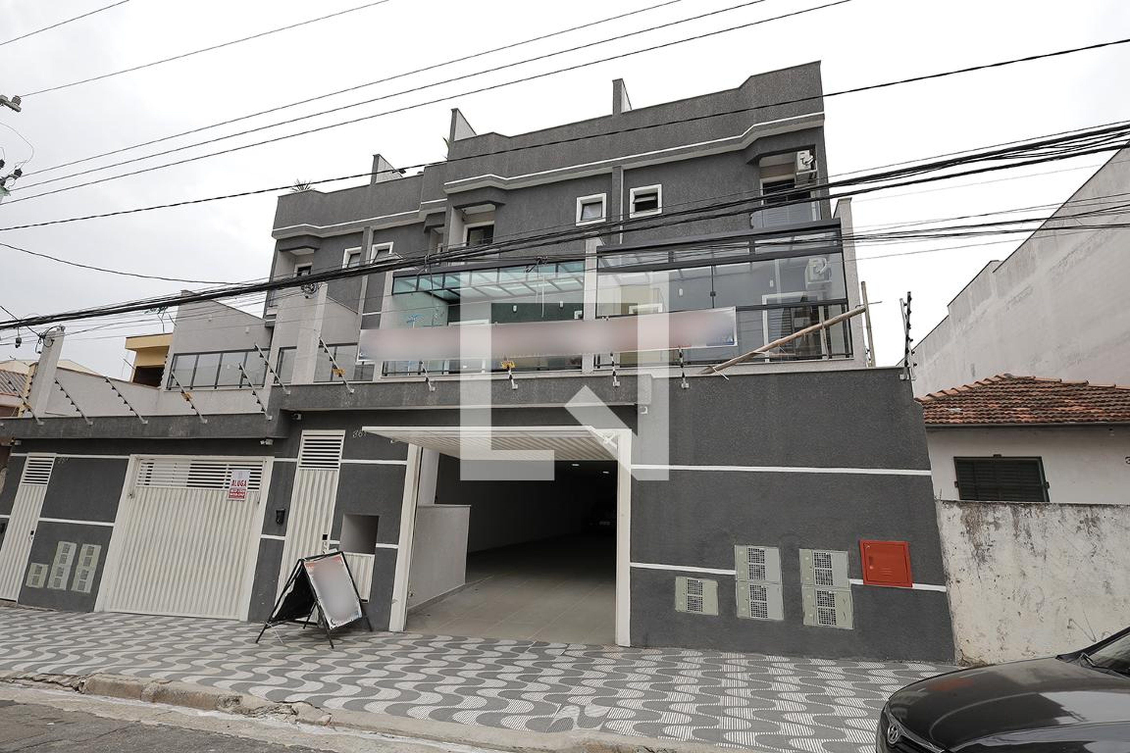 Fachada Condomínio em Rua Santa Maria Goretti, 361