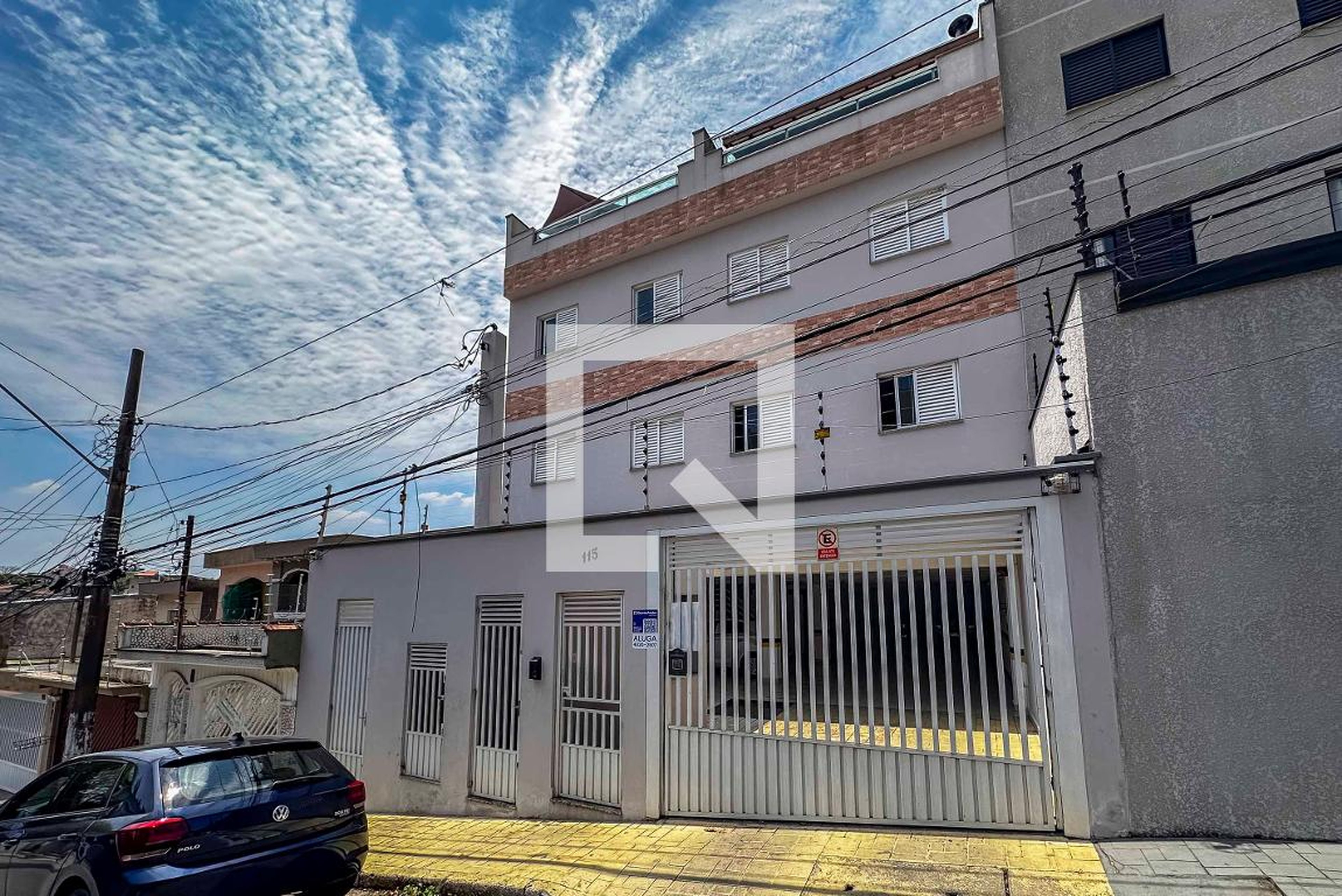 Fachada Condomínio em Rua da Liberdade, 115