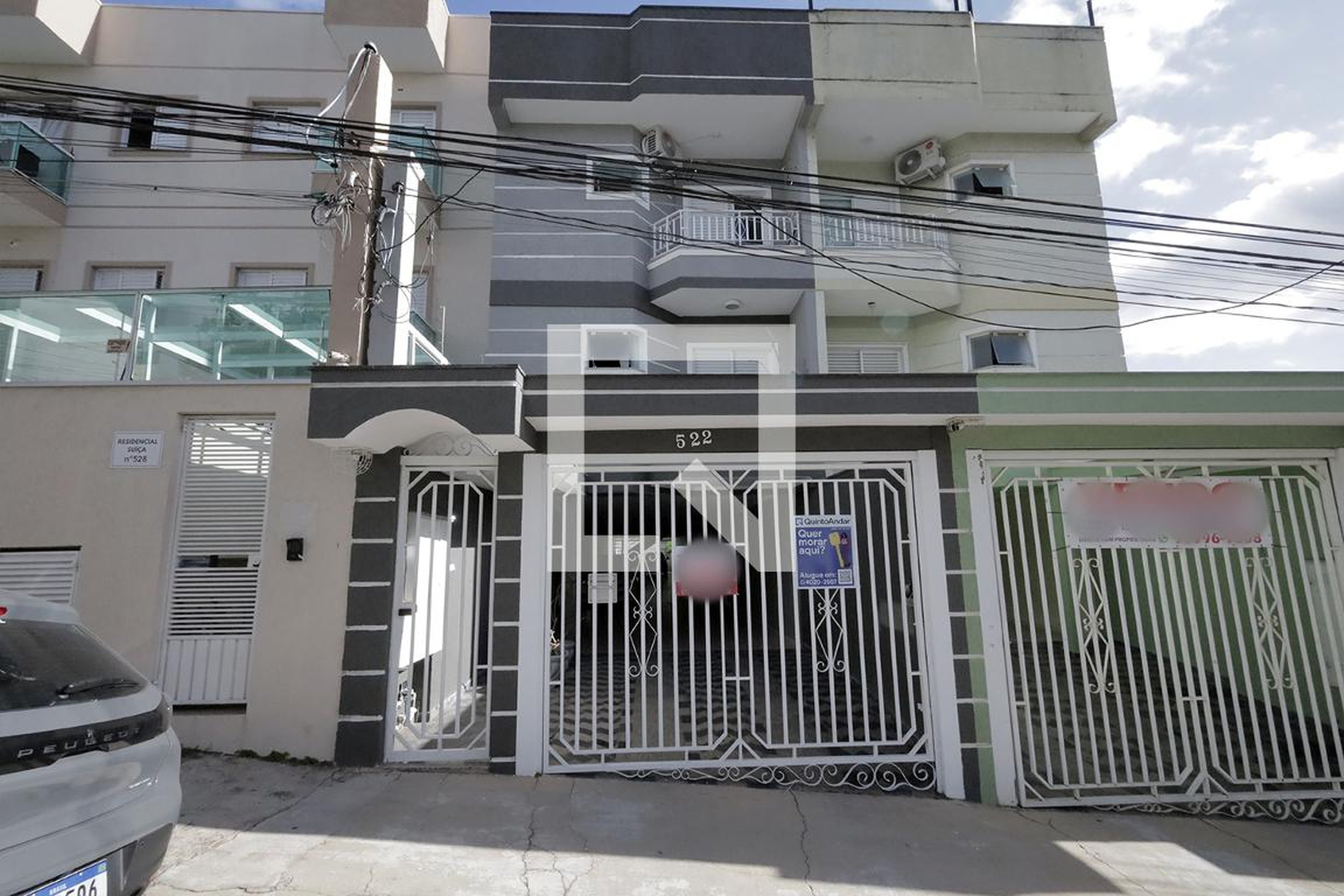 Fachada Condomínio em Rua Suíça, 522