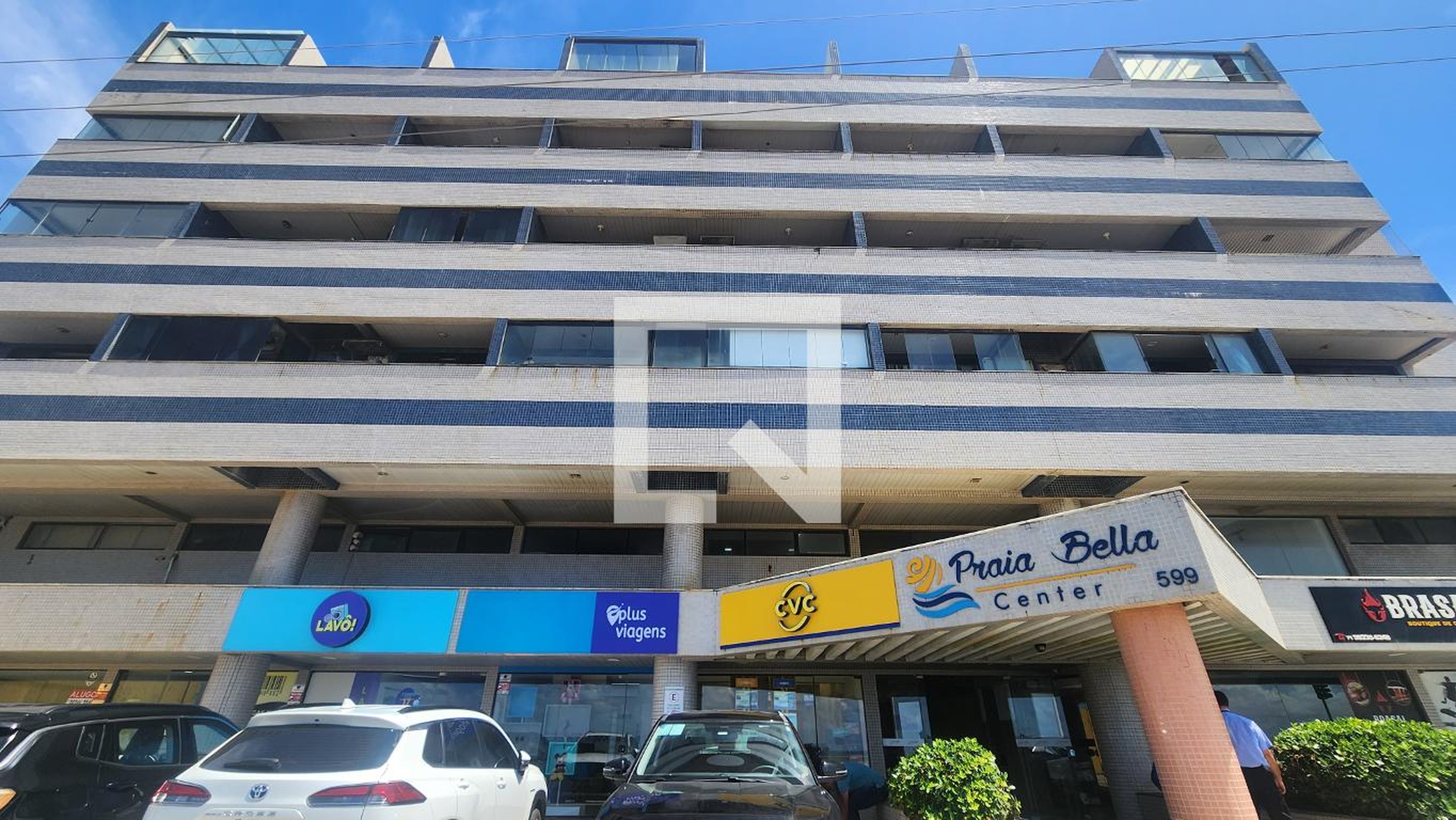 Fachada Condomínio Praia Bella Residencial Center