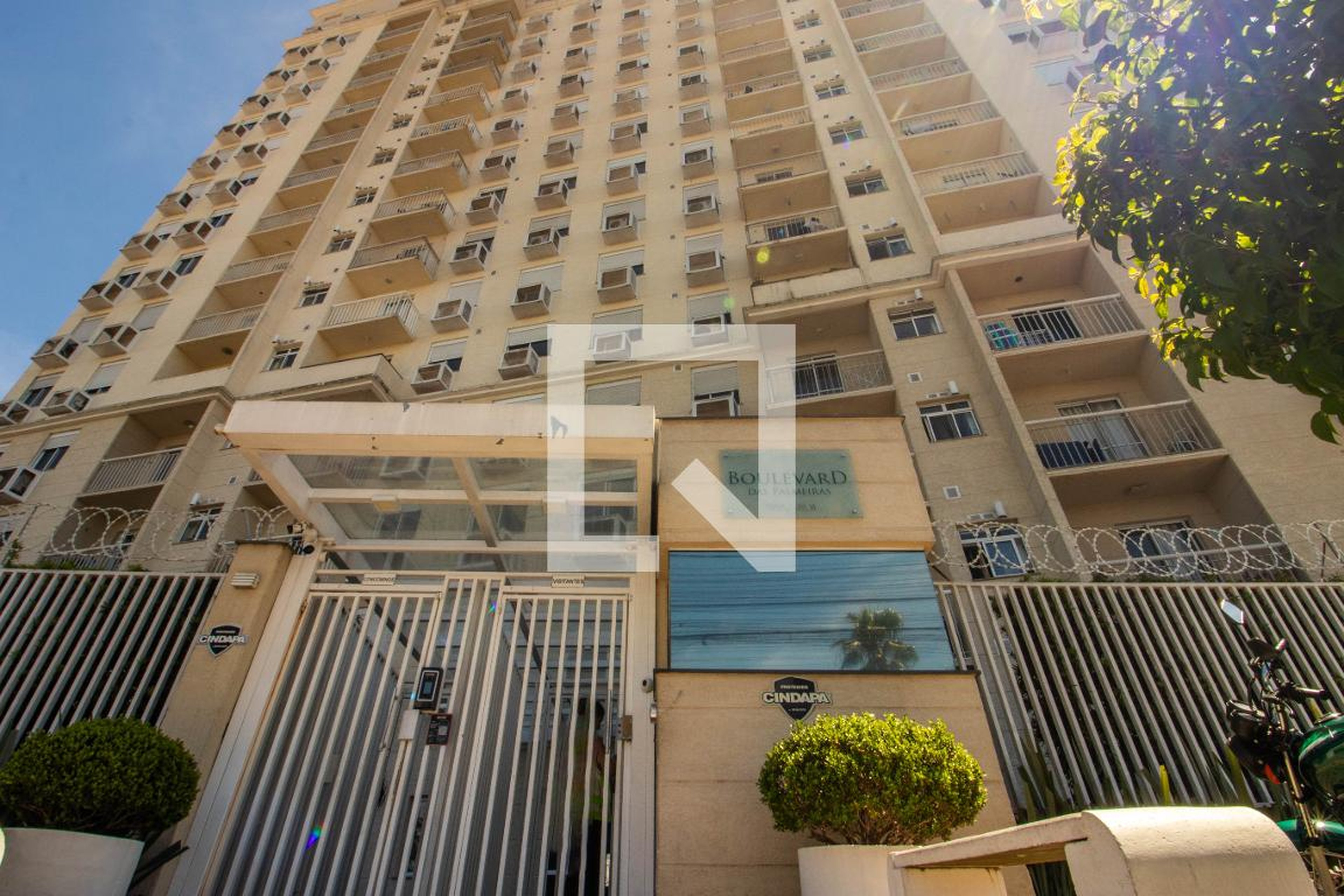 Fachada Condomínio Boulevard das Palmeiras