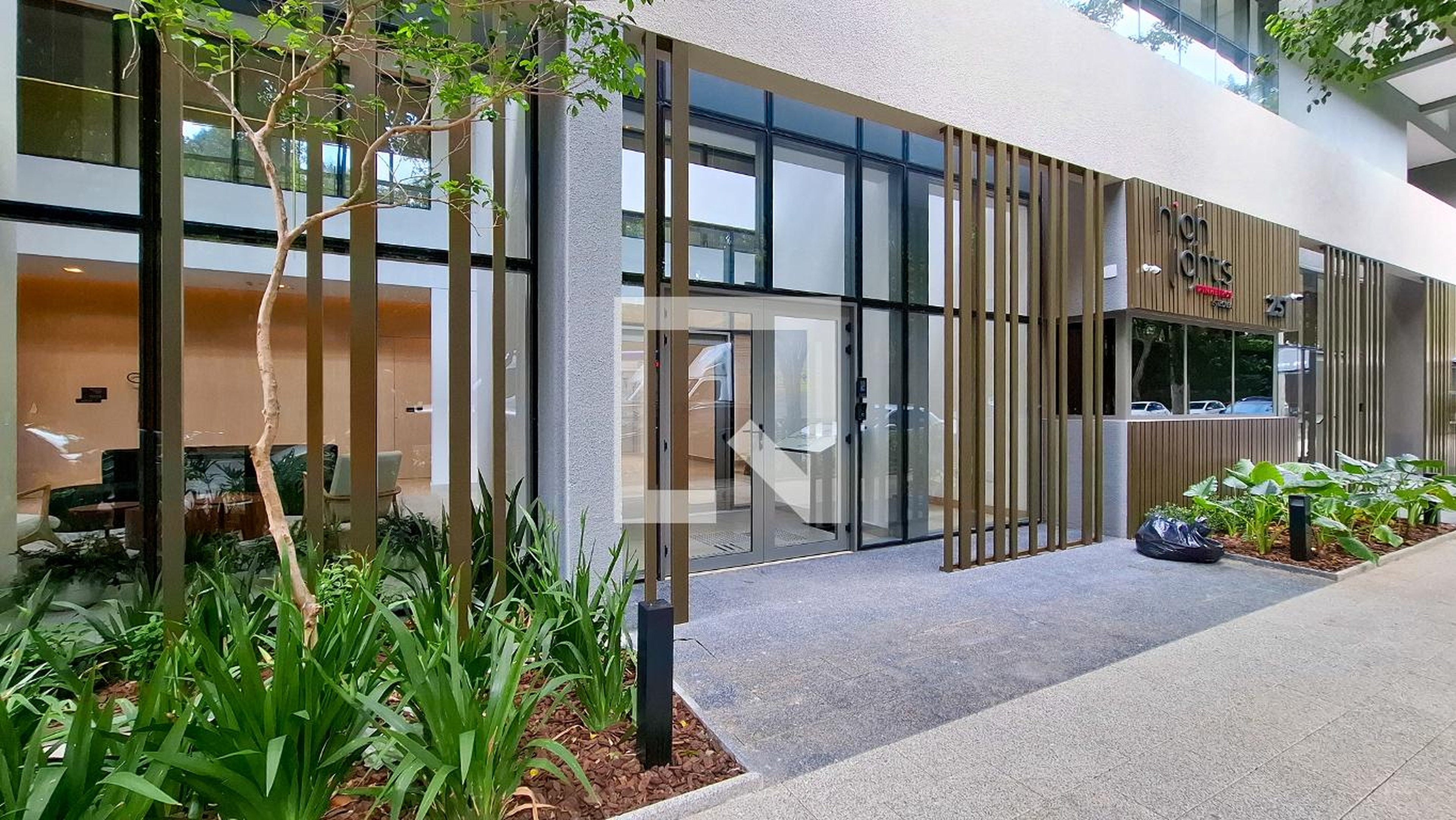 Fachada do Prédio Condomínio Highlights Pinheiros
