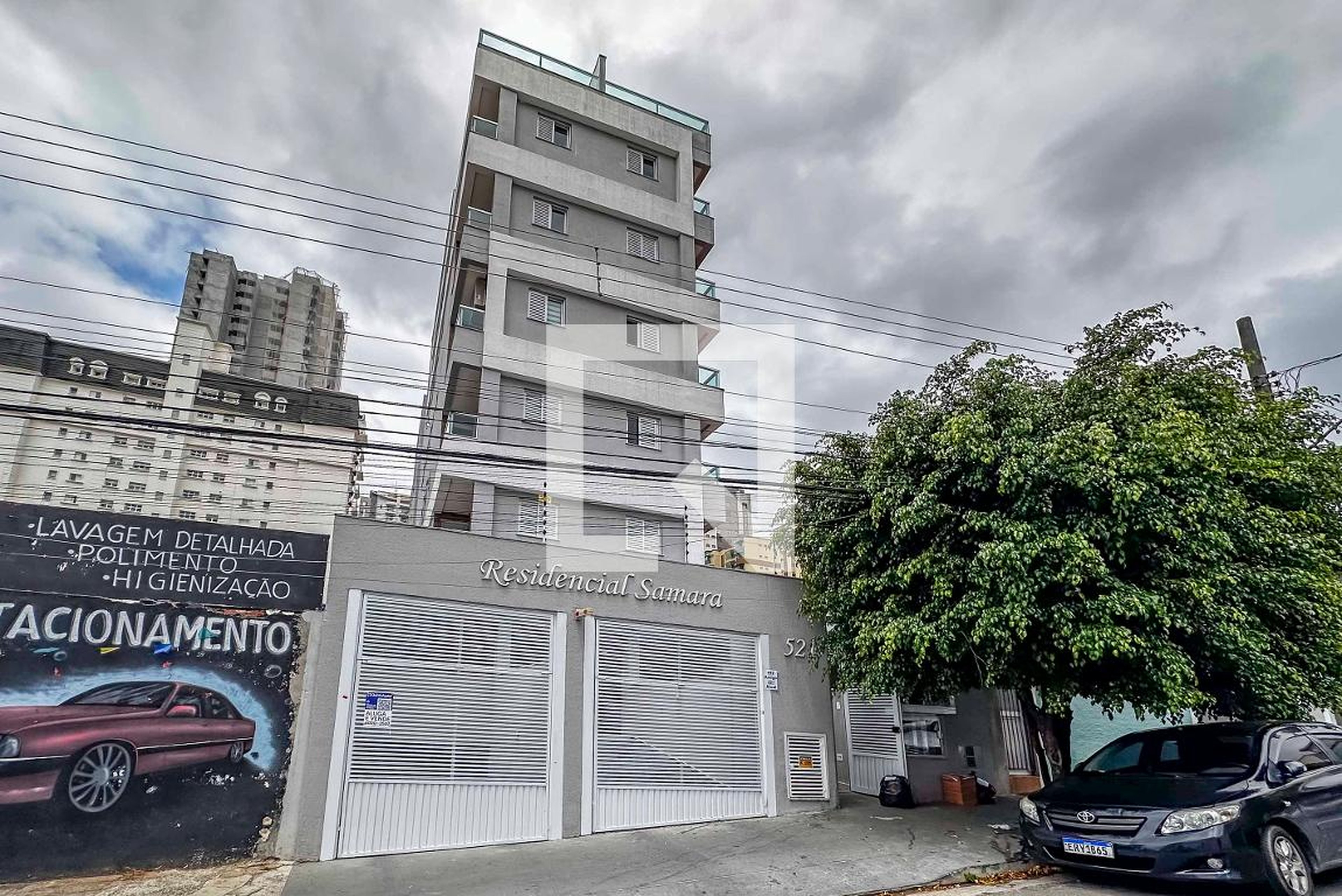 Fachada Condomínio em Rua Conselheiro Justino, 521