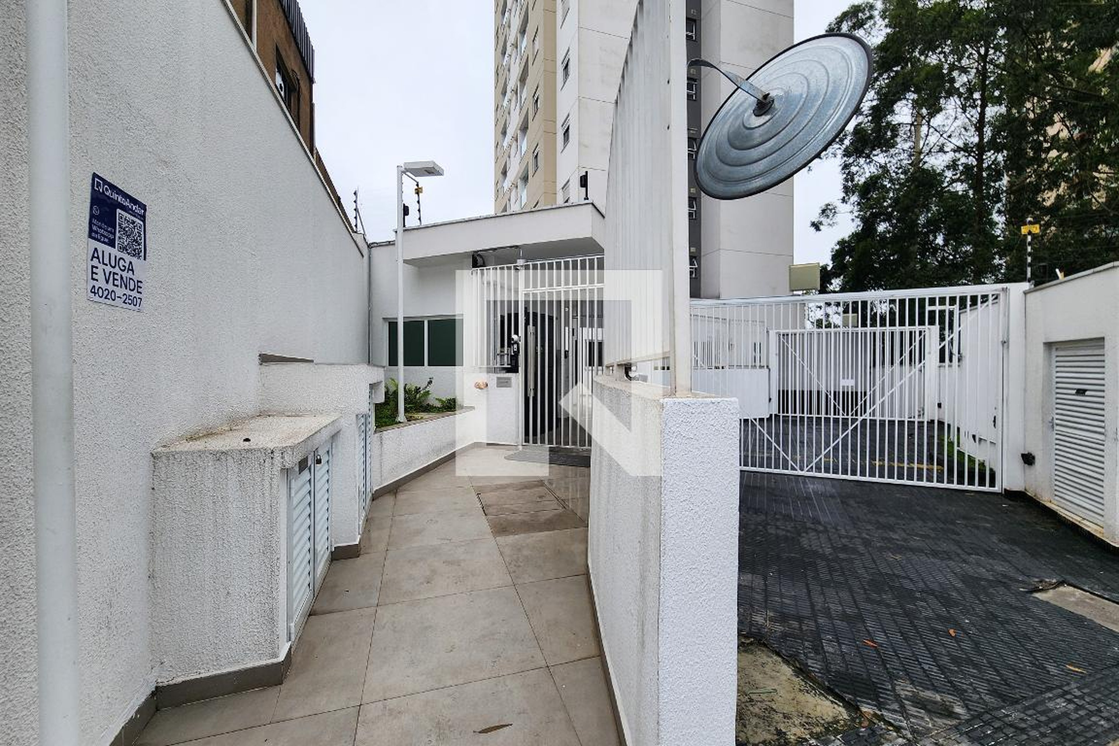 Fachada do Condomínio Residencial Pátio Lusitânia
