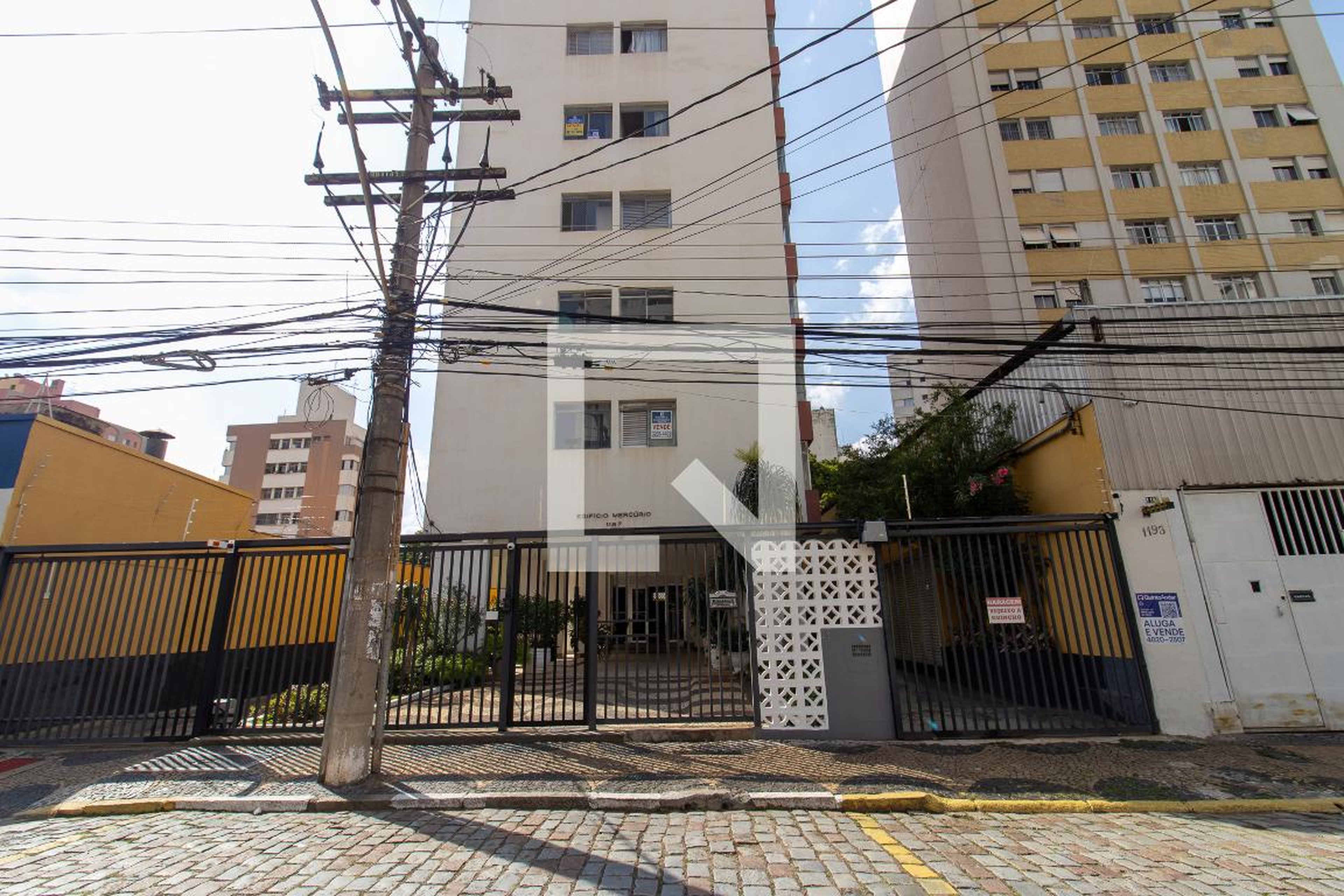 Fachada Condomínio em Rua Marechal Deodoro, 1187